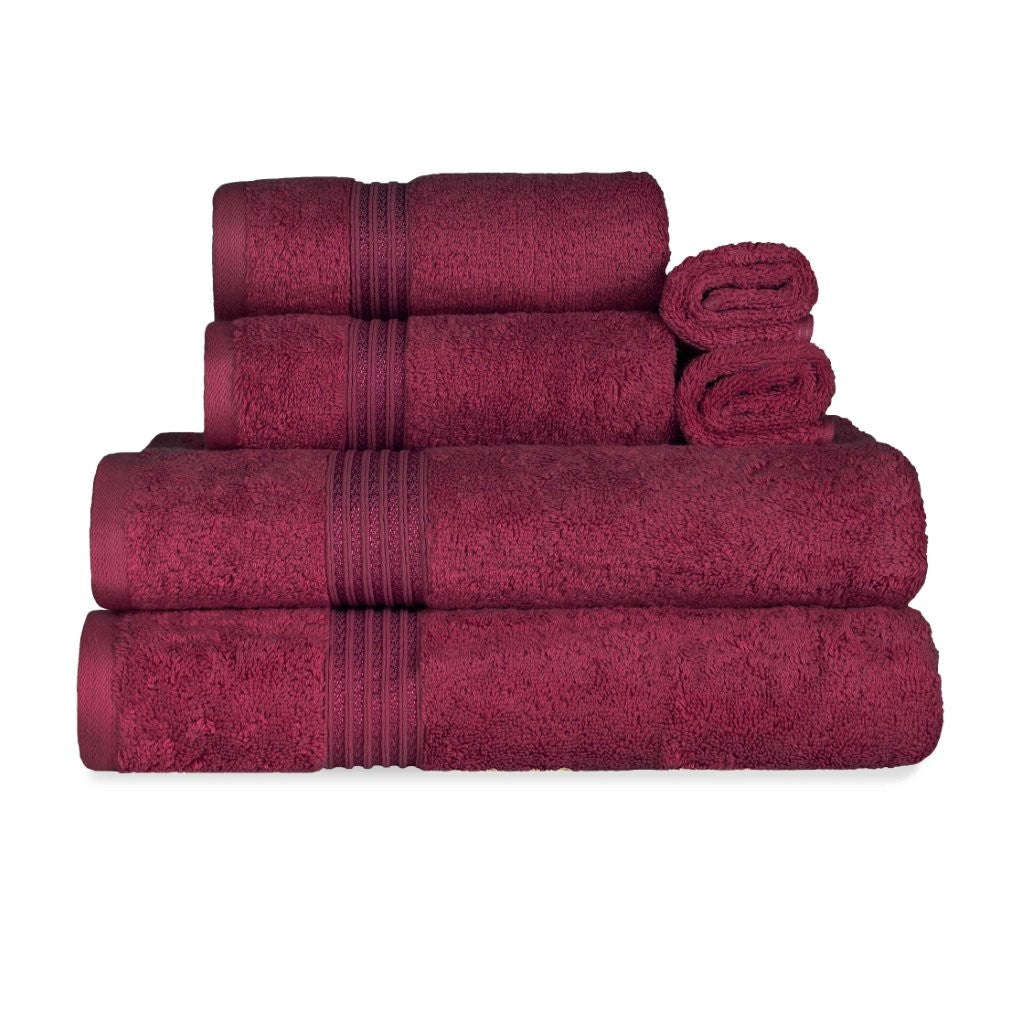 Heritage Egyptian Cotton 6 Piece Towel Set - Blue Nile Mills