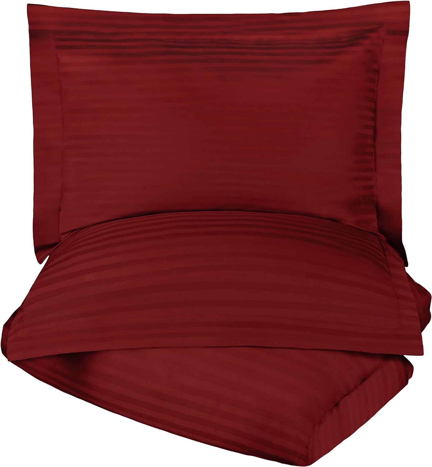 Egyptian Cotton 300 Thread Count Striped Duvet Cover Set - Blue Nile Mills