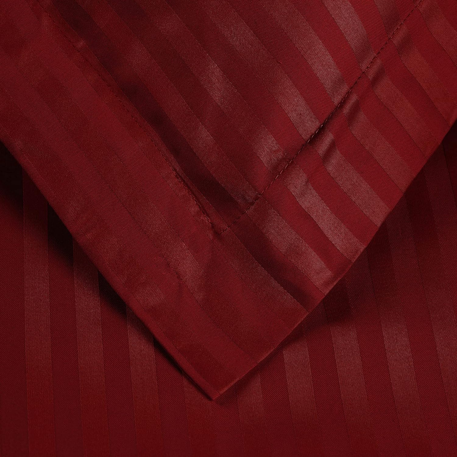 Egyptian Cotton 300 Thread Count Striped Duvet Cover Set - Blue Nile Mills