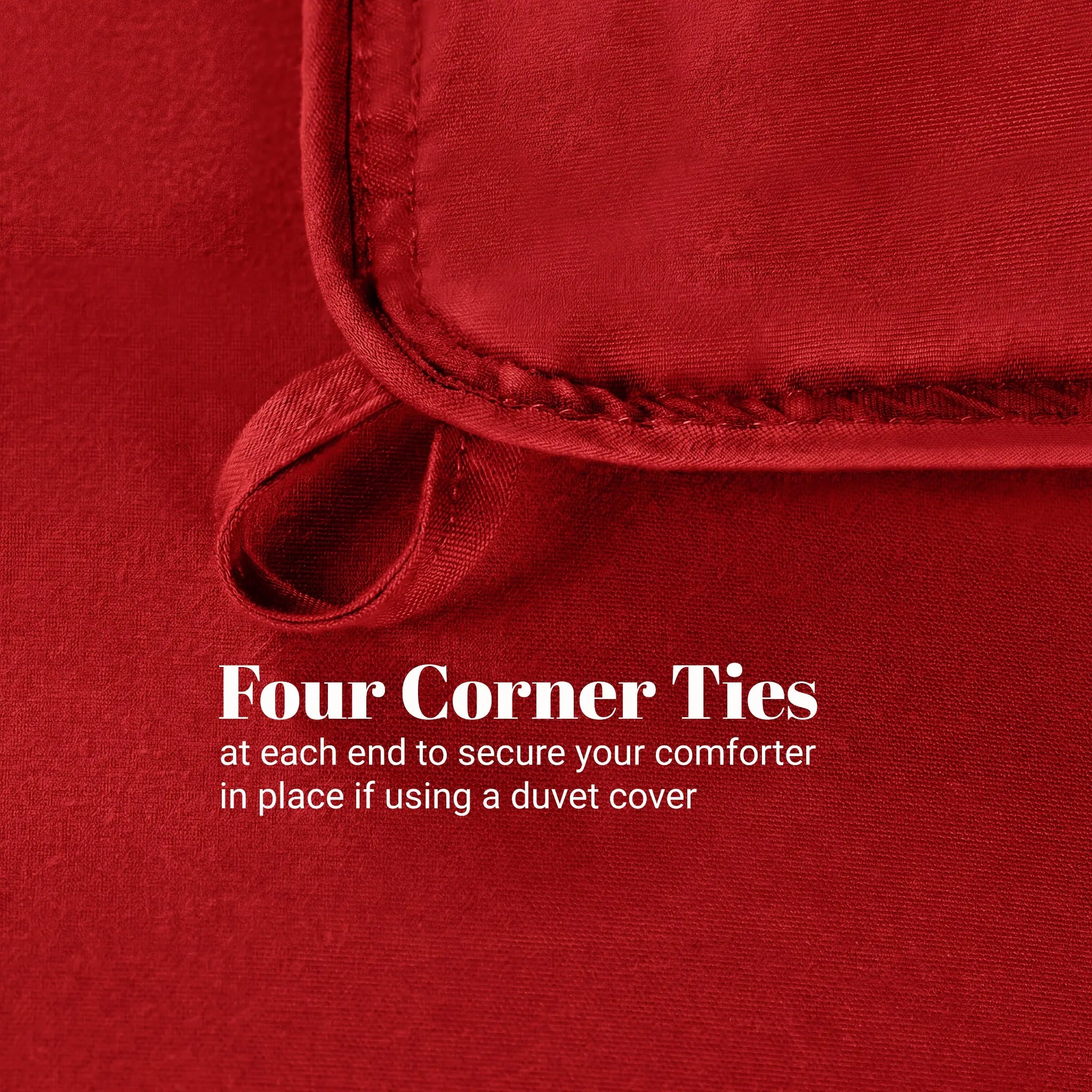 Brushed Microfiber Down Alternative Medium Weight Solid Comforter