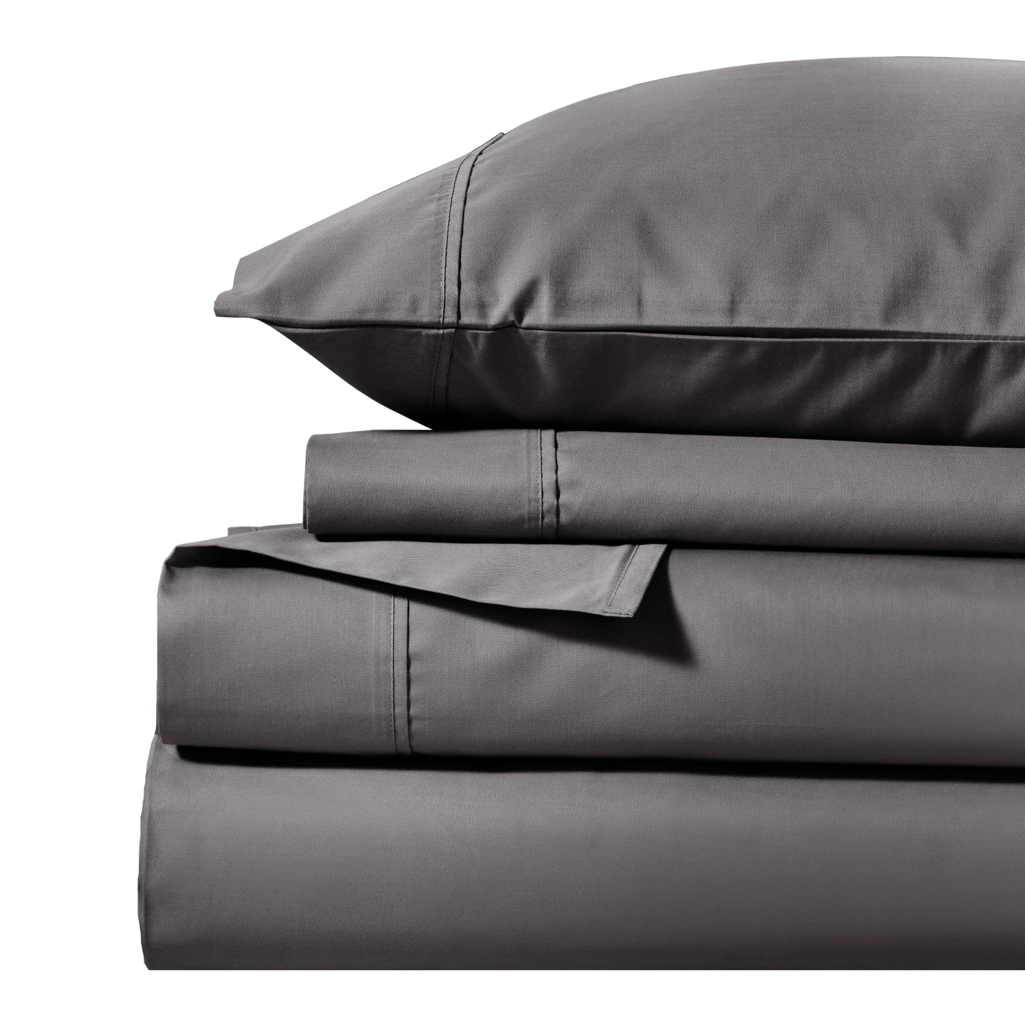 1000 Thread Count Cotton Rich Solid Deep Pocket Bed Sheet Set