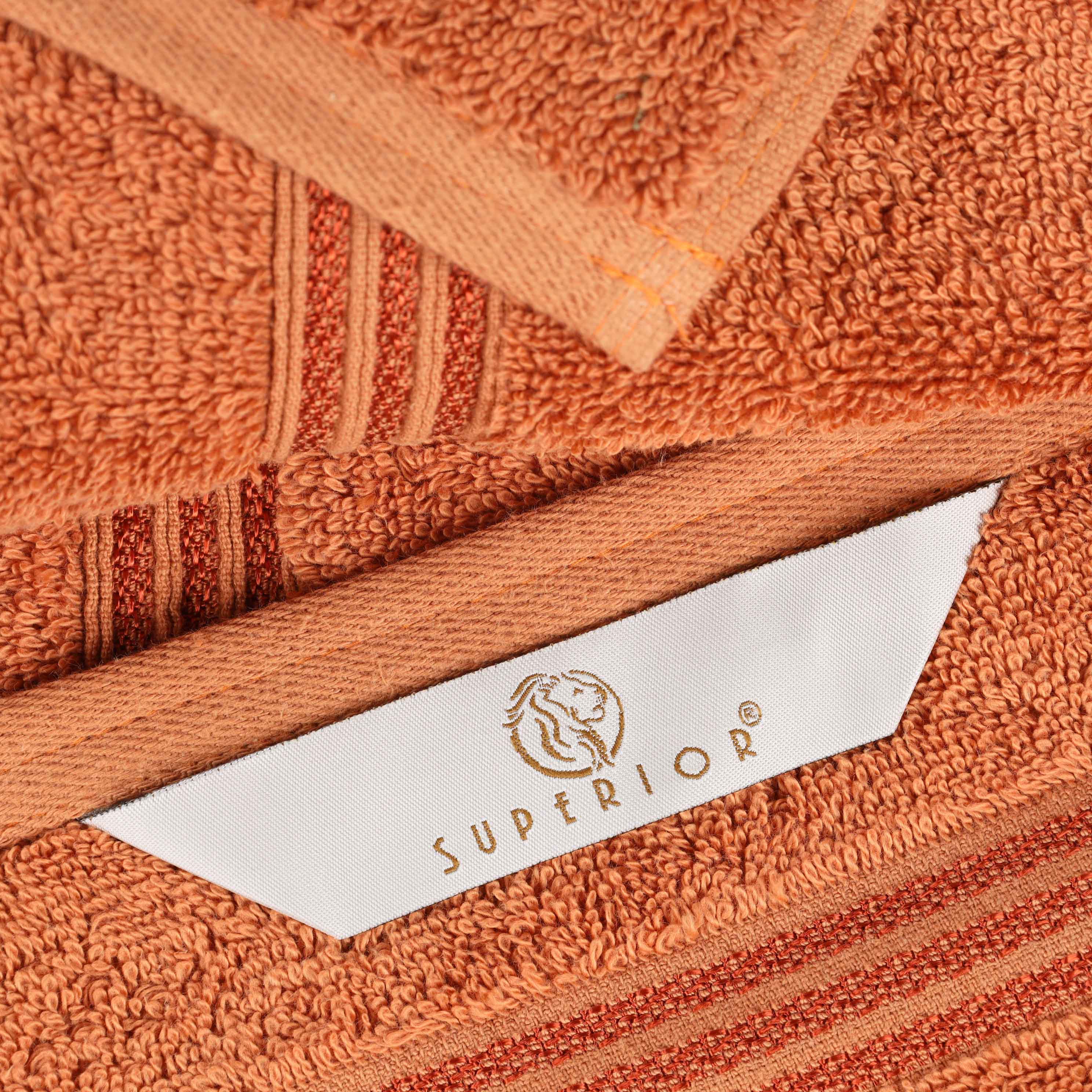 Heritage Egyptian Cotton Hand Towel Set of 8 - Blue Nile Mills