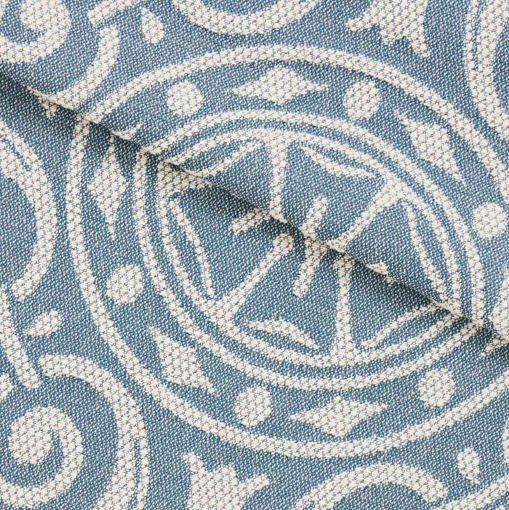 Vintage Medallion Cotton Blend Woven Jacquard Bedspread Set - Blue Nile Mills