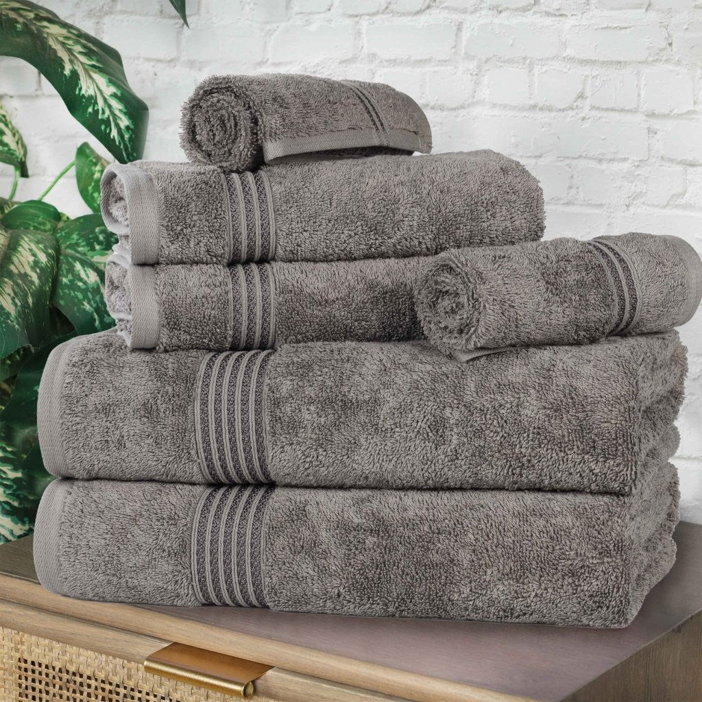 Heritage Egyptian Cotton 6 Piece Towel Set - Blue Nile Mills