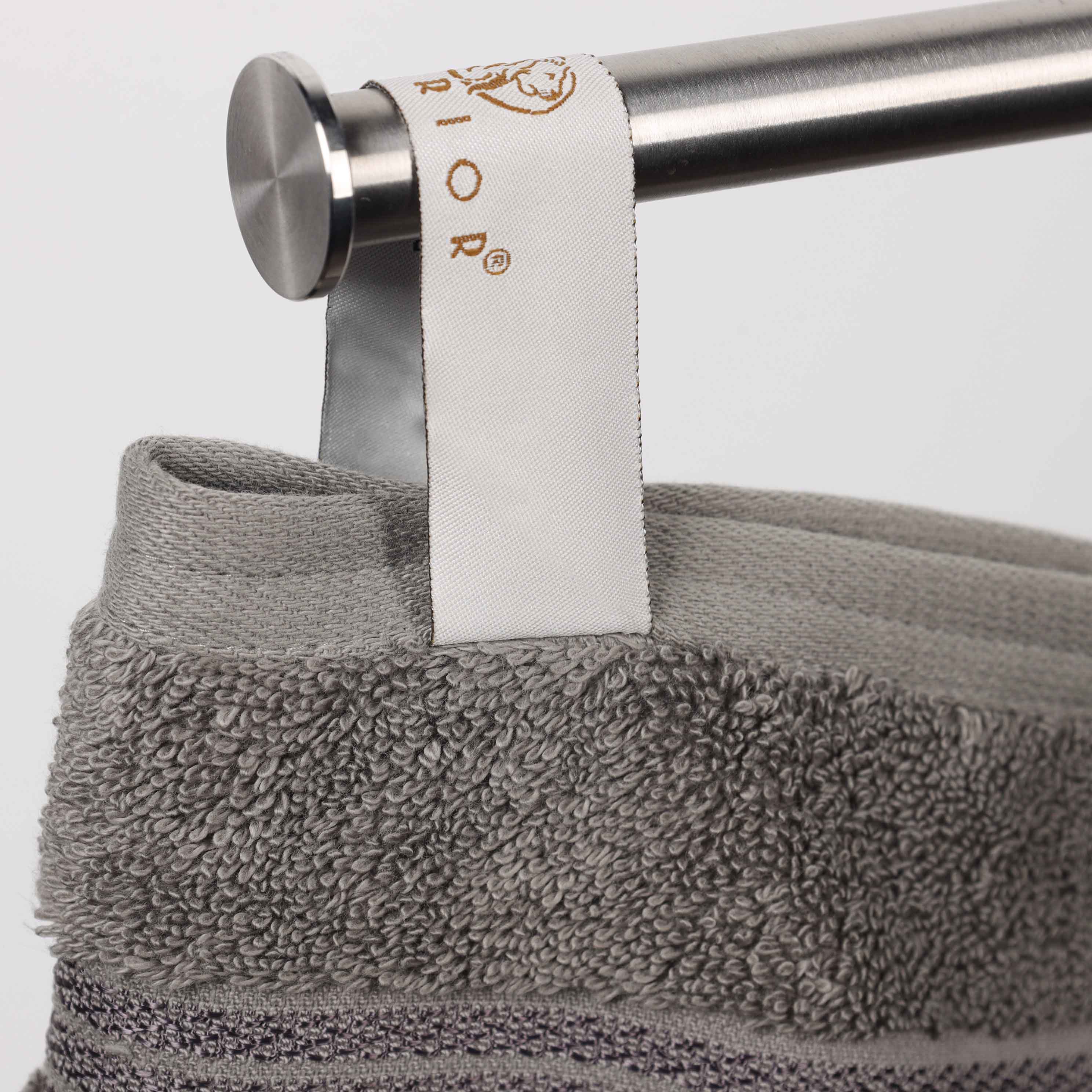 Egyptian Cotton Highly Absorbent Solid Ultra Soft Bath Towel Set of 2 - Blue Nile Mills