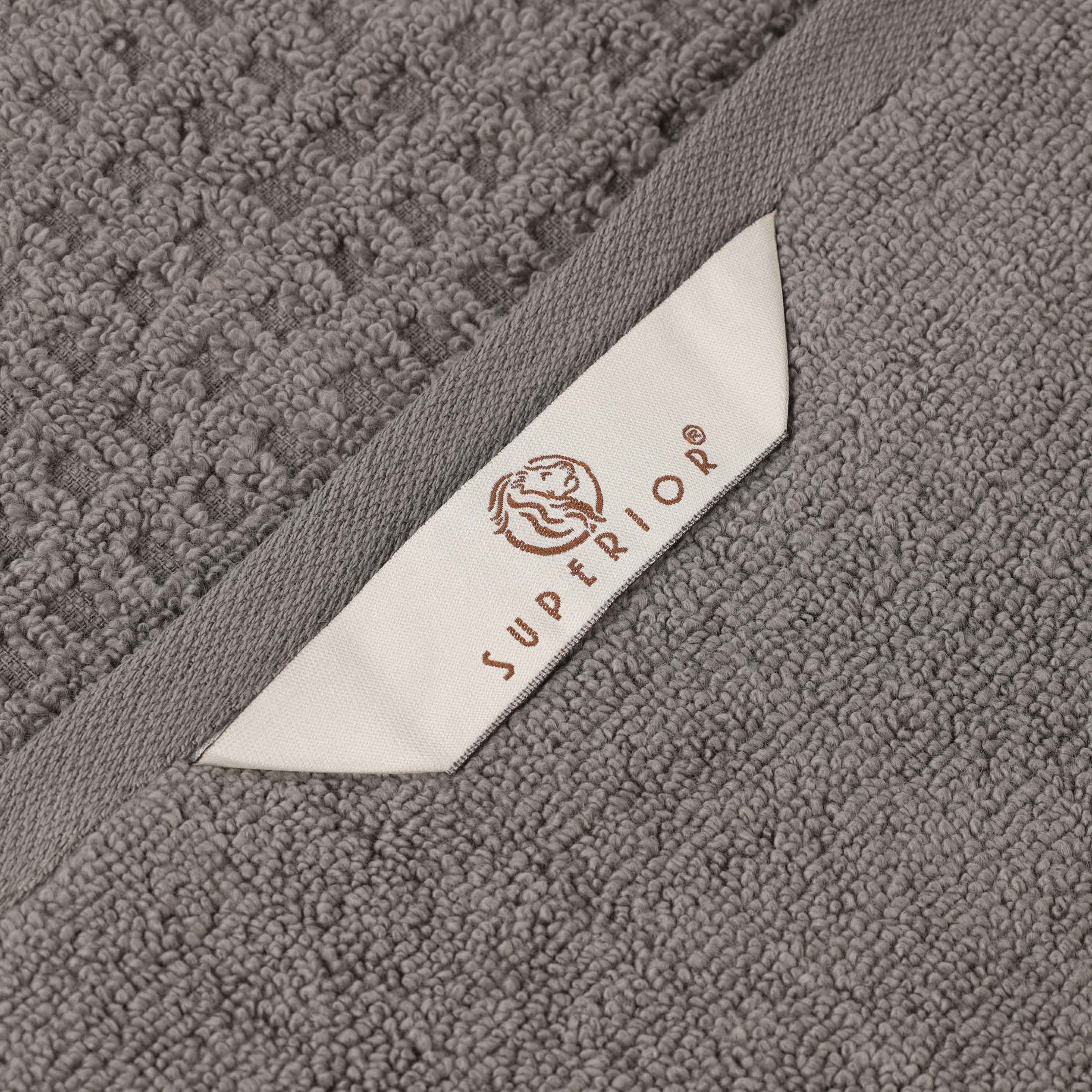 Zero Twist Cotton Waffle Honeycomb Soft Absorbent 8-Piece Towel Set - Blue Nile Mills