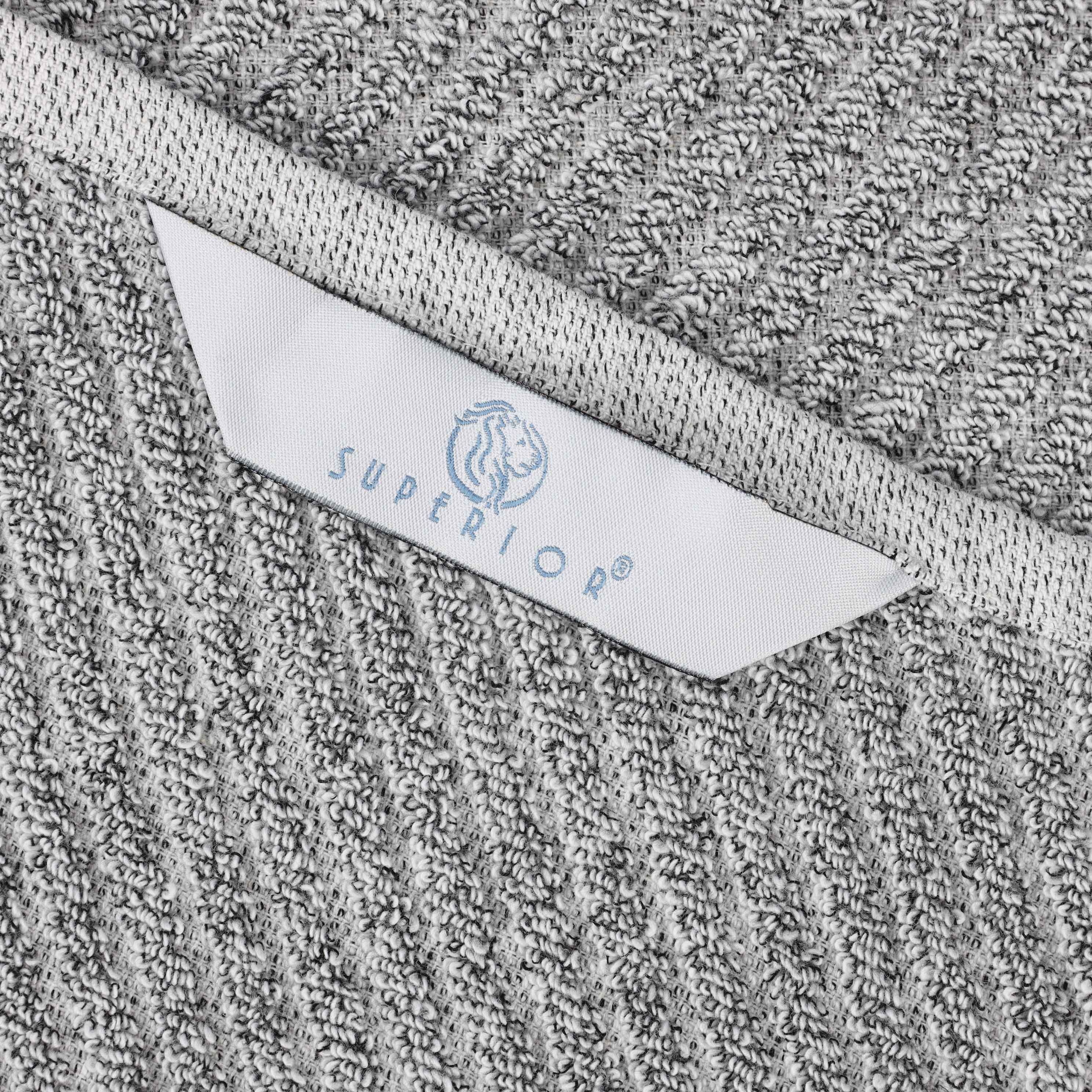 Amelia Cotton Blend Diagonal Stripes Bath Sheets, Set of 2 - Blue Nile Mills