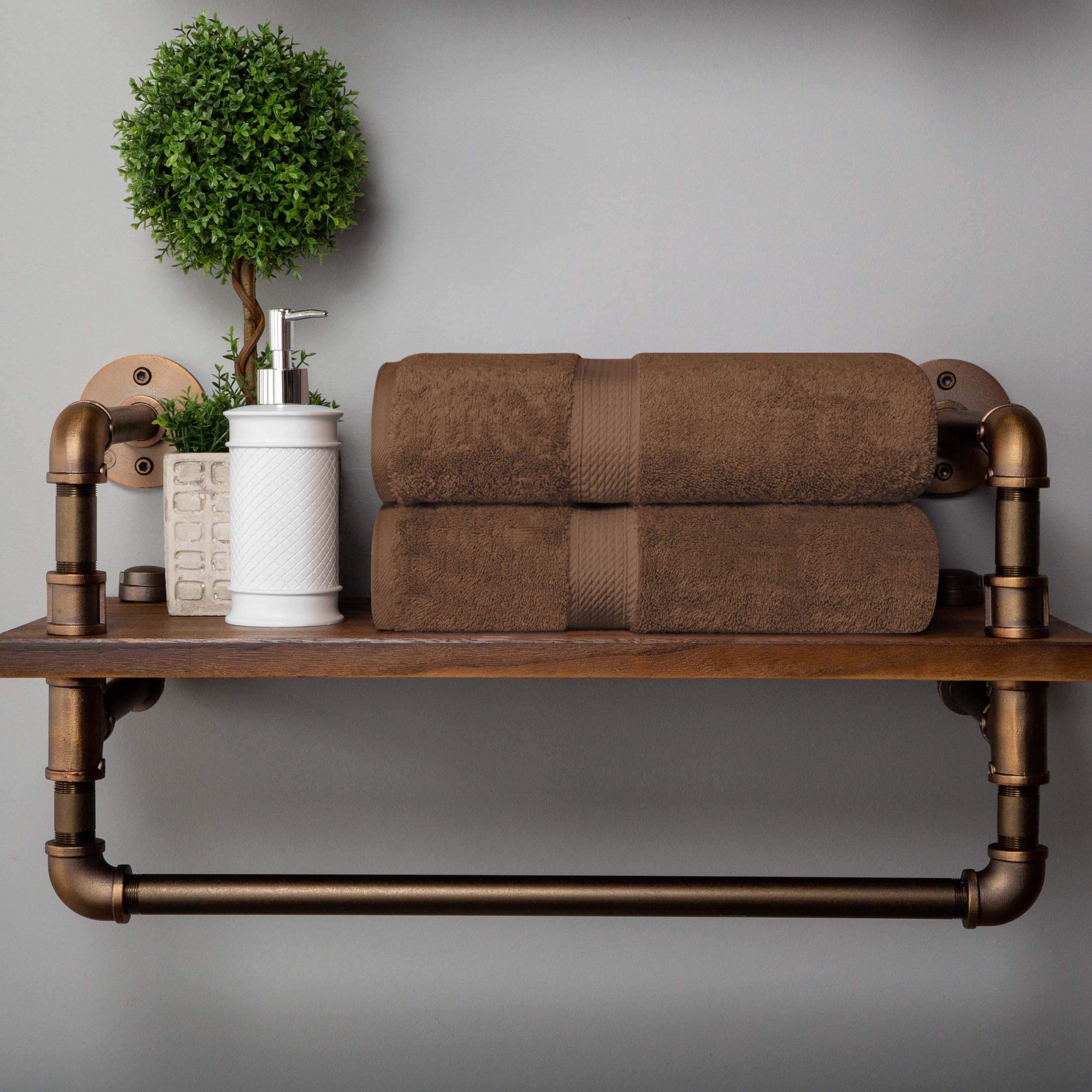 Madison Egyptian Cotton Pile 2 Piece Bath Towel Set - Blue Nile Mills