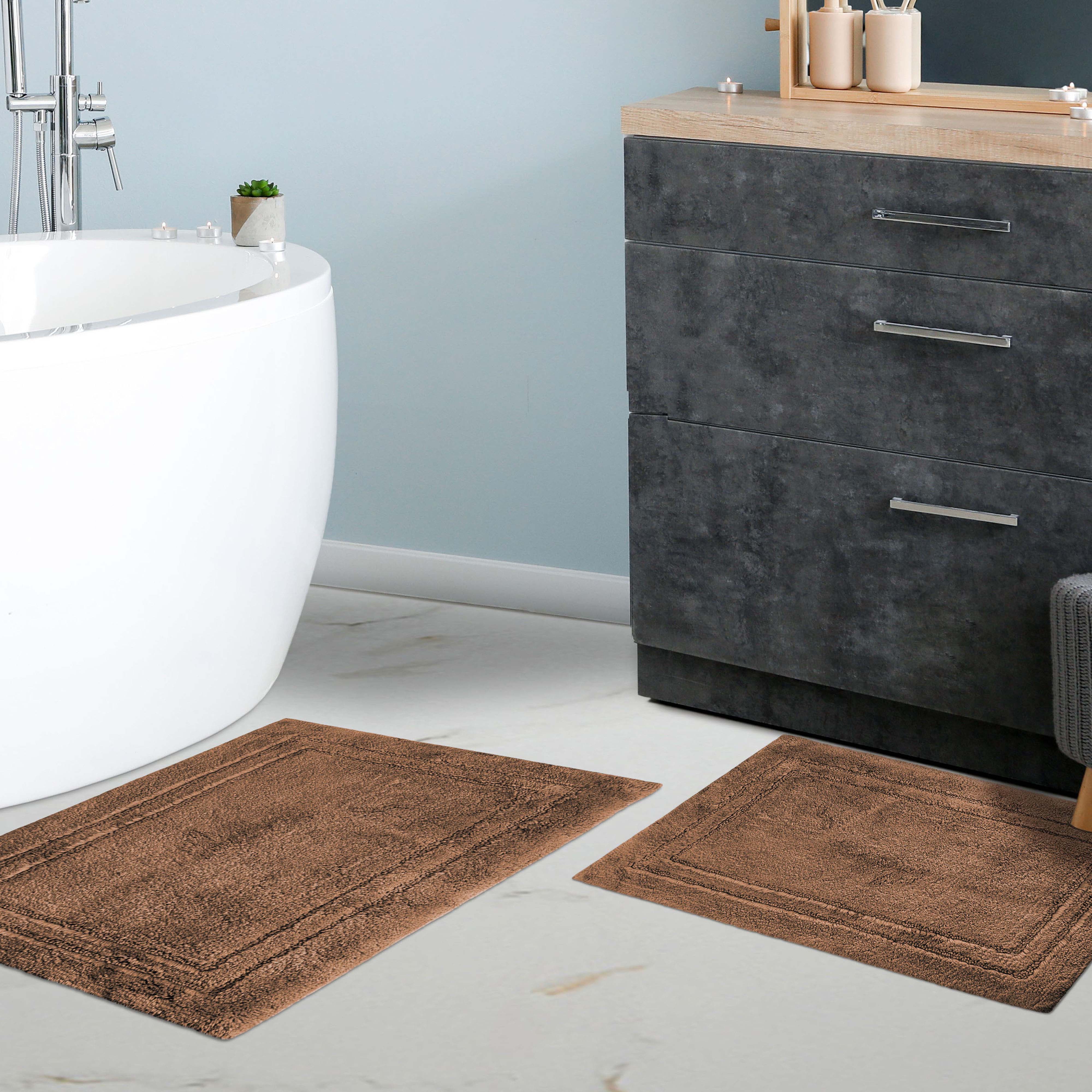 Cotton Non Slip 2 Piece Bath Rug Set - Blue Nile Mills