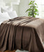 Cotton All Season Diamond Bed Blanket & Sofa Throw - Chocolate