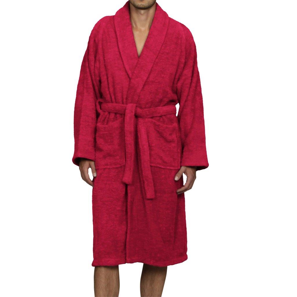 Cotton Ultra Soft Terry Adult Unisex Lightweight Luxury Bathrobe - Blue Nile Mills