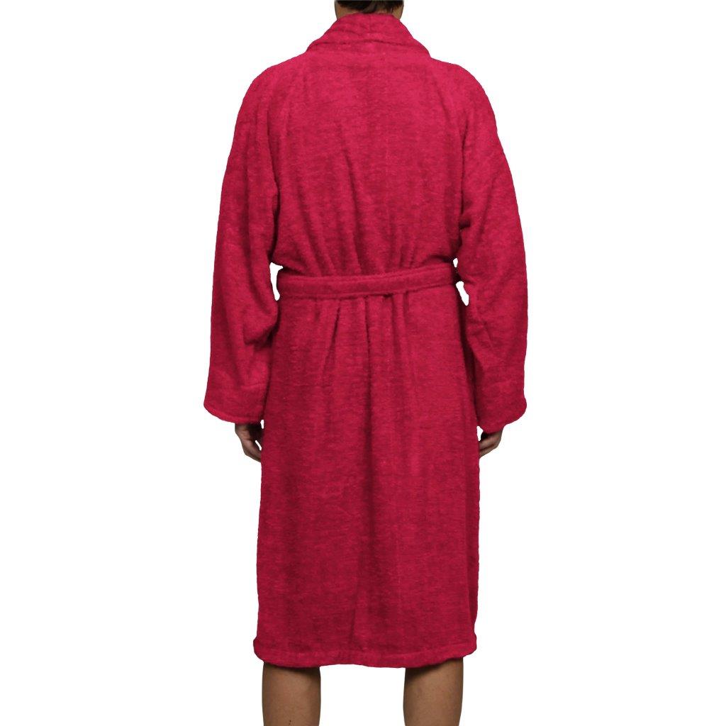 Cotton Ultra Soft Terry Adult Unisex Lightweight Luxury Bathrobe - Blue Nile Mills