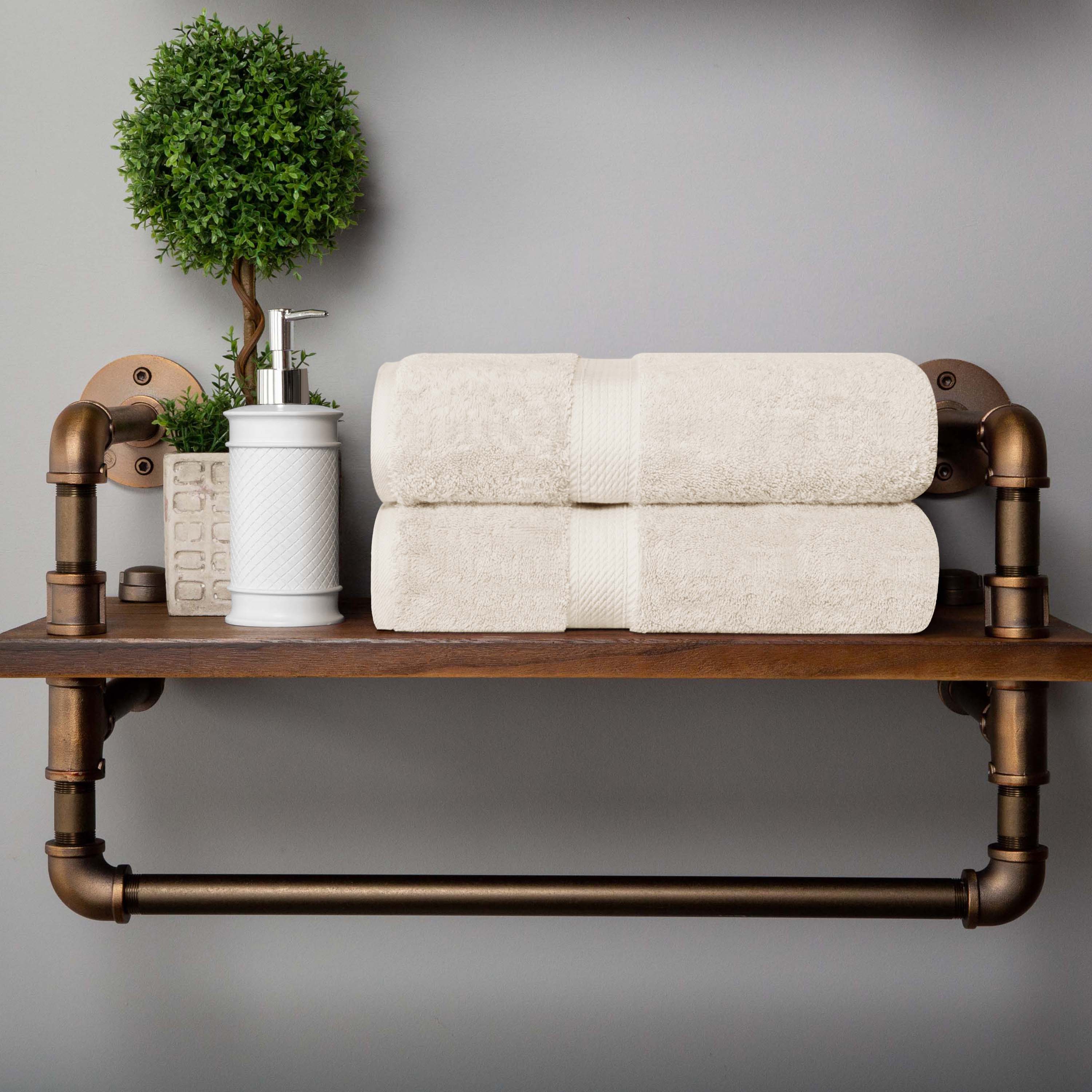 Madison Egyptian Cotton Pile 2 Piece Bath Towel Set - Blue Nile Mills