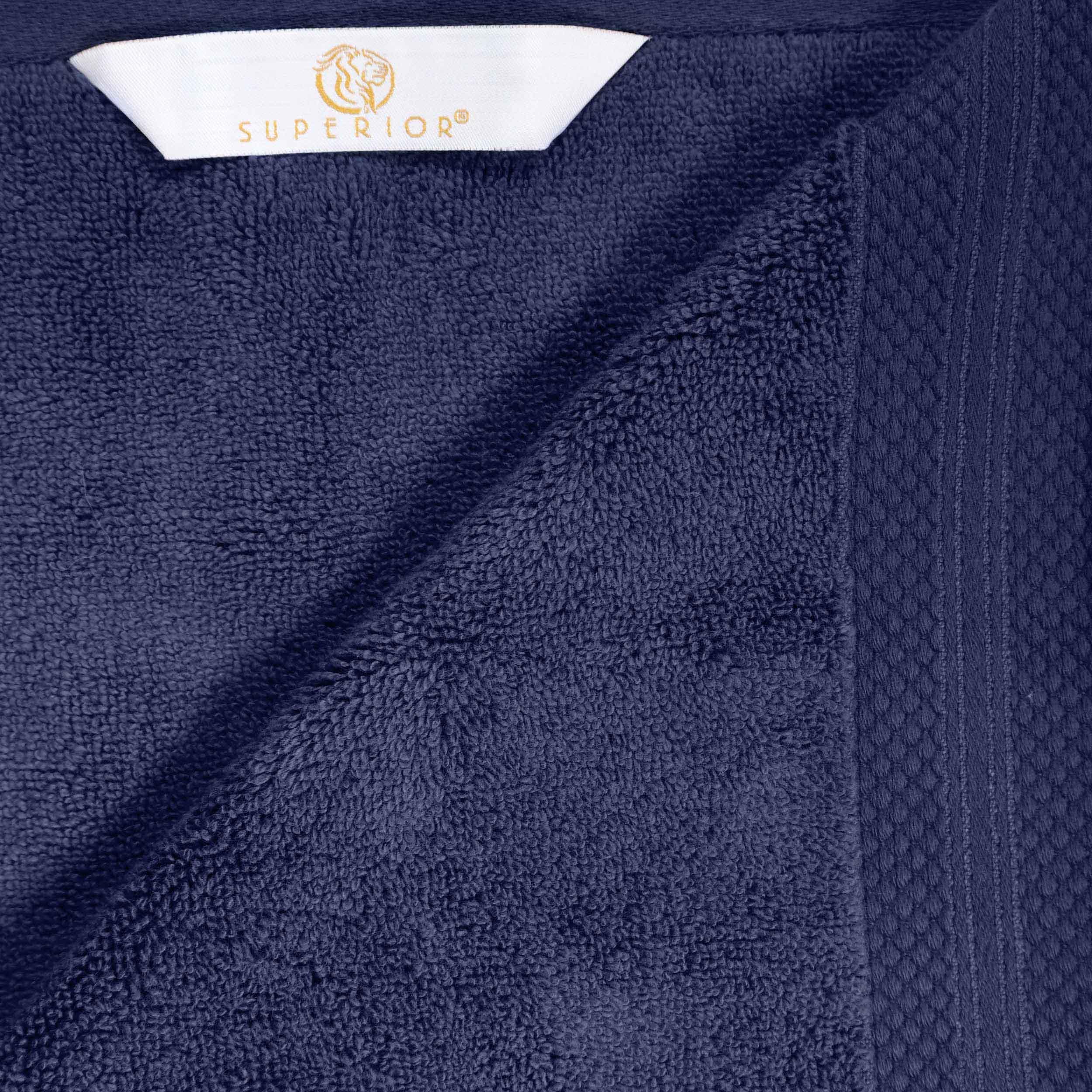 Turkish Cotton Solid 6 Piece Towel Set - Blue Nile Mills