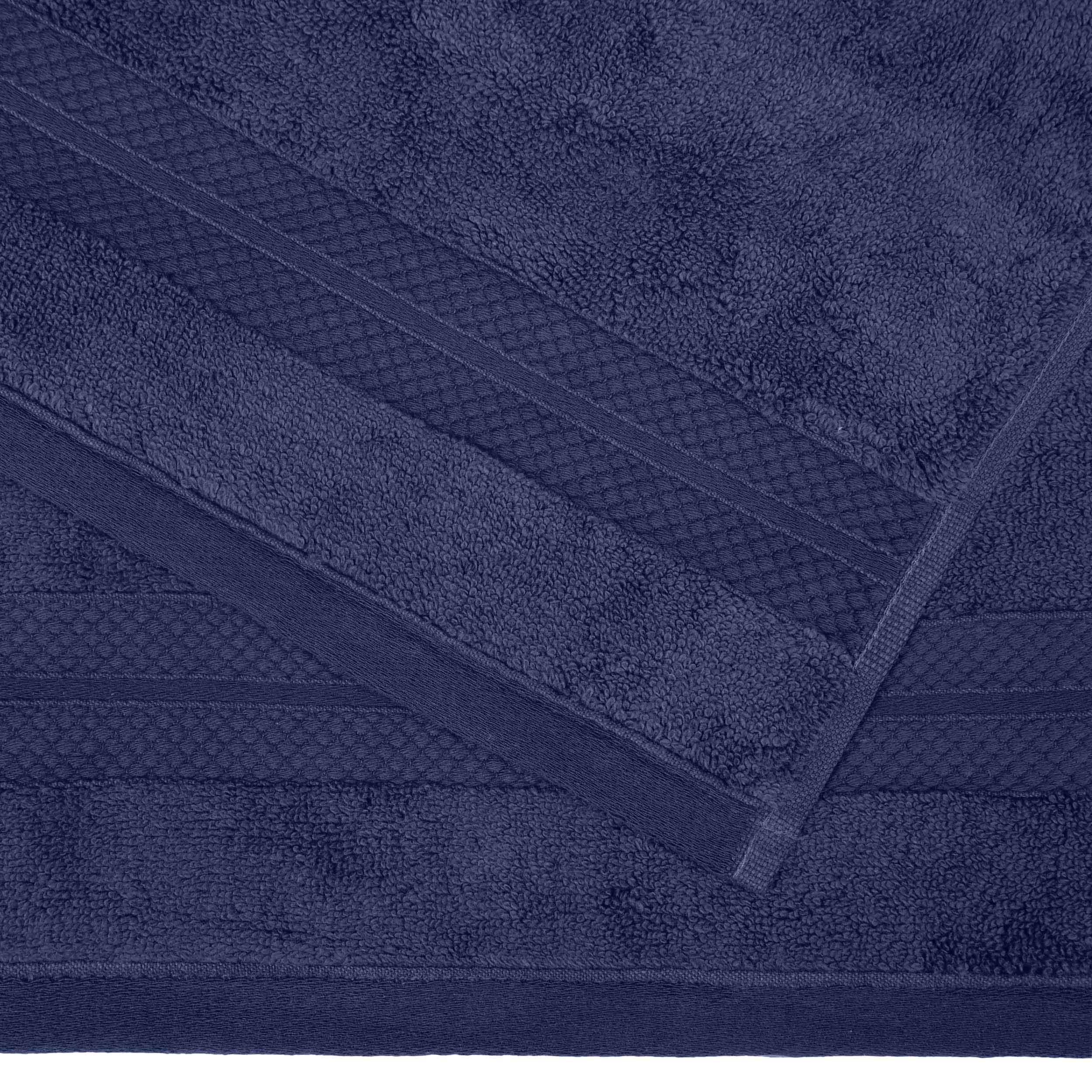 Aria Turkish Cotton Solid 10-Piece Heavyweight Towel Set - Blue Nile Mills