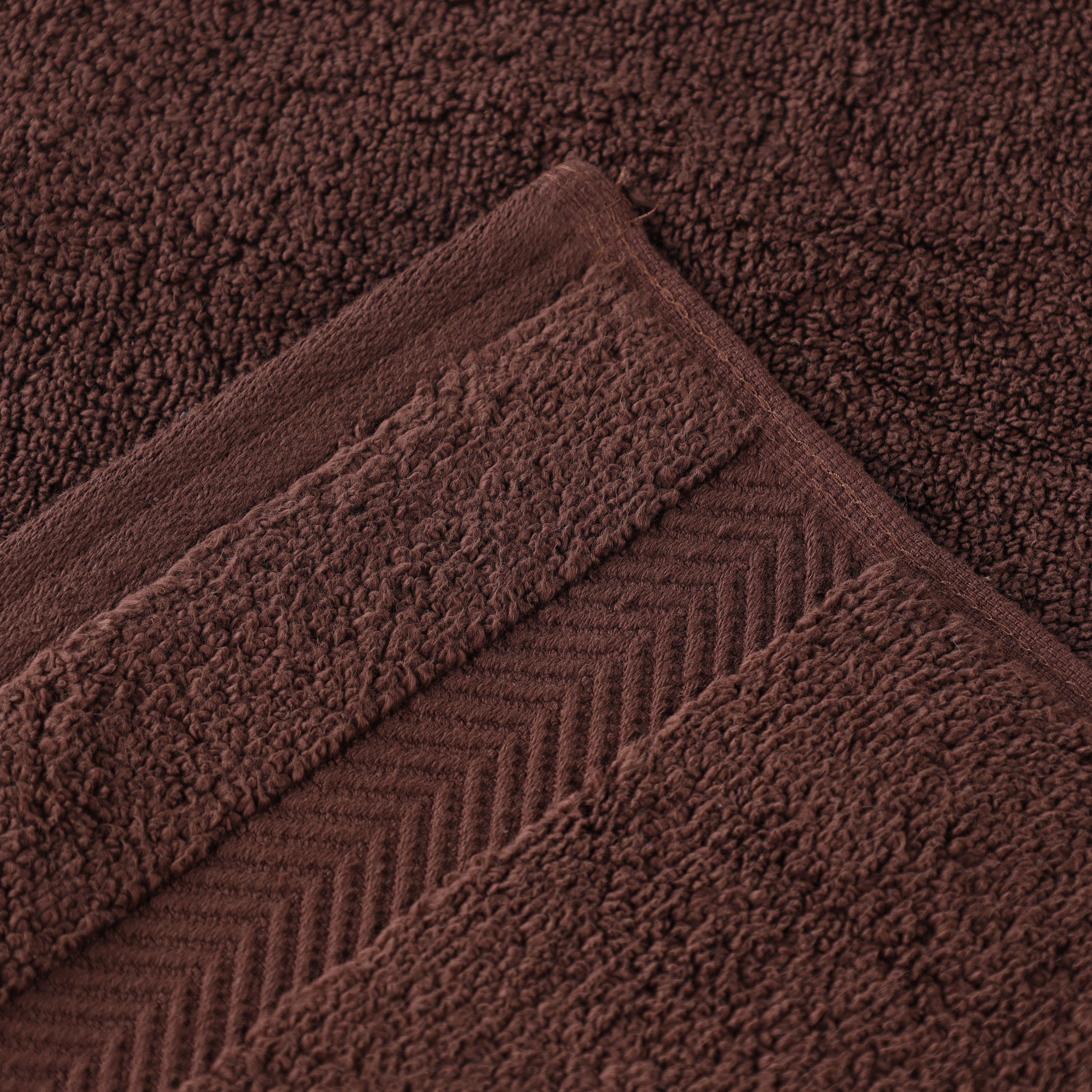 Zero Twist Cotton Solid Ultra-Soft Absorbent Hand Towel Set of 6 - Blue Nile Mills