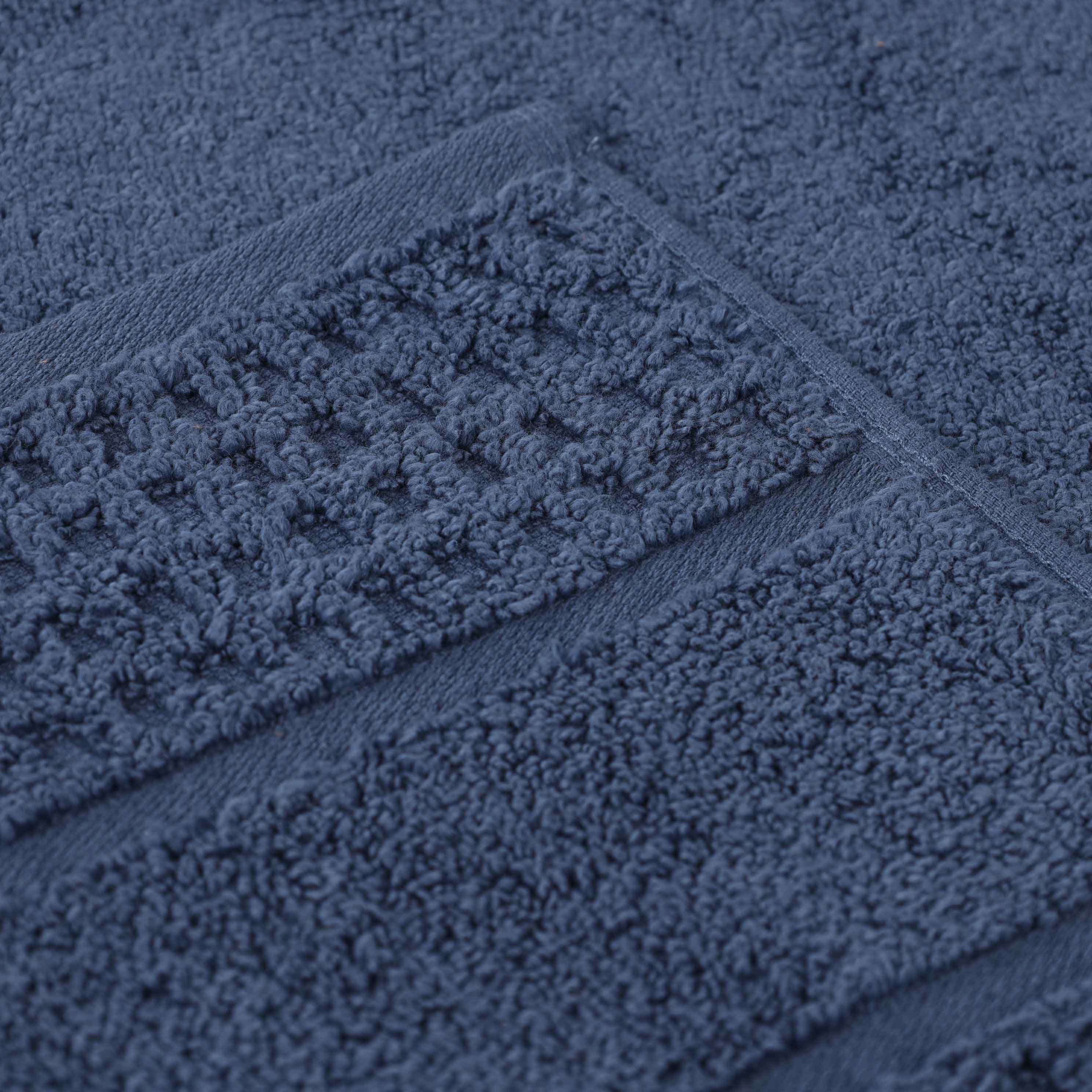 Zero Twist Cotton Waffle Honeycomb Soft Absorbent 12-Piece Towel Set - Blue Nile Mills