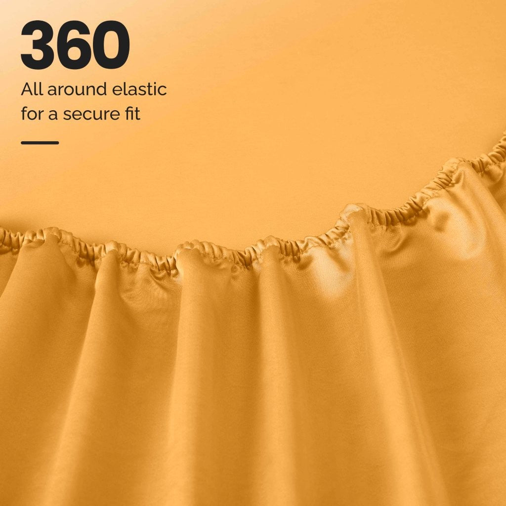 1200 Thread Count Egyptian Cotton Deep Pocket Sheet Set - Blue Nile Mills