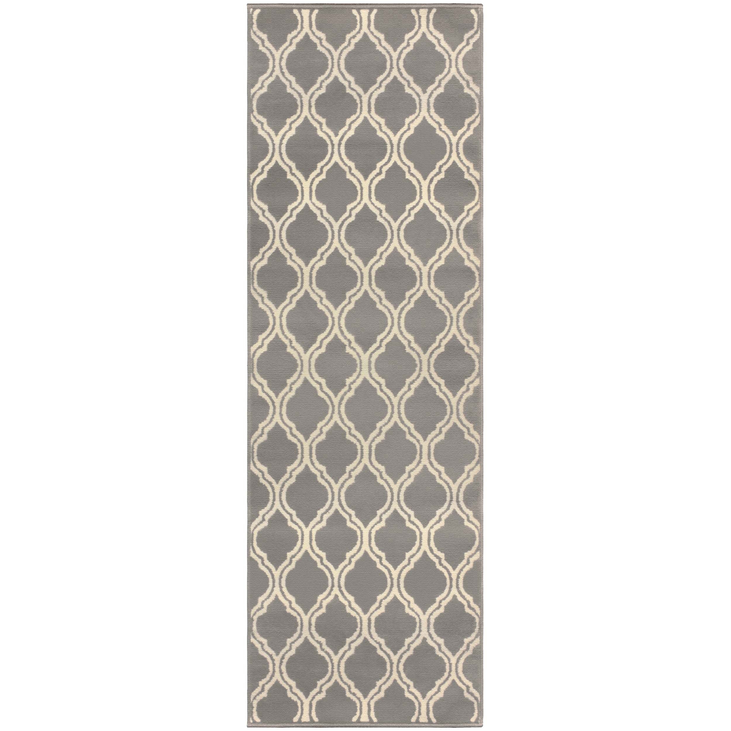 Double Trellis Indoor Area Rug - Blue Nile Mills