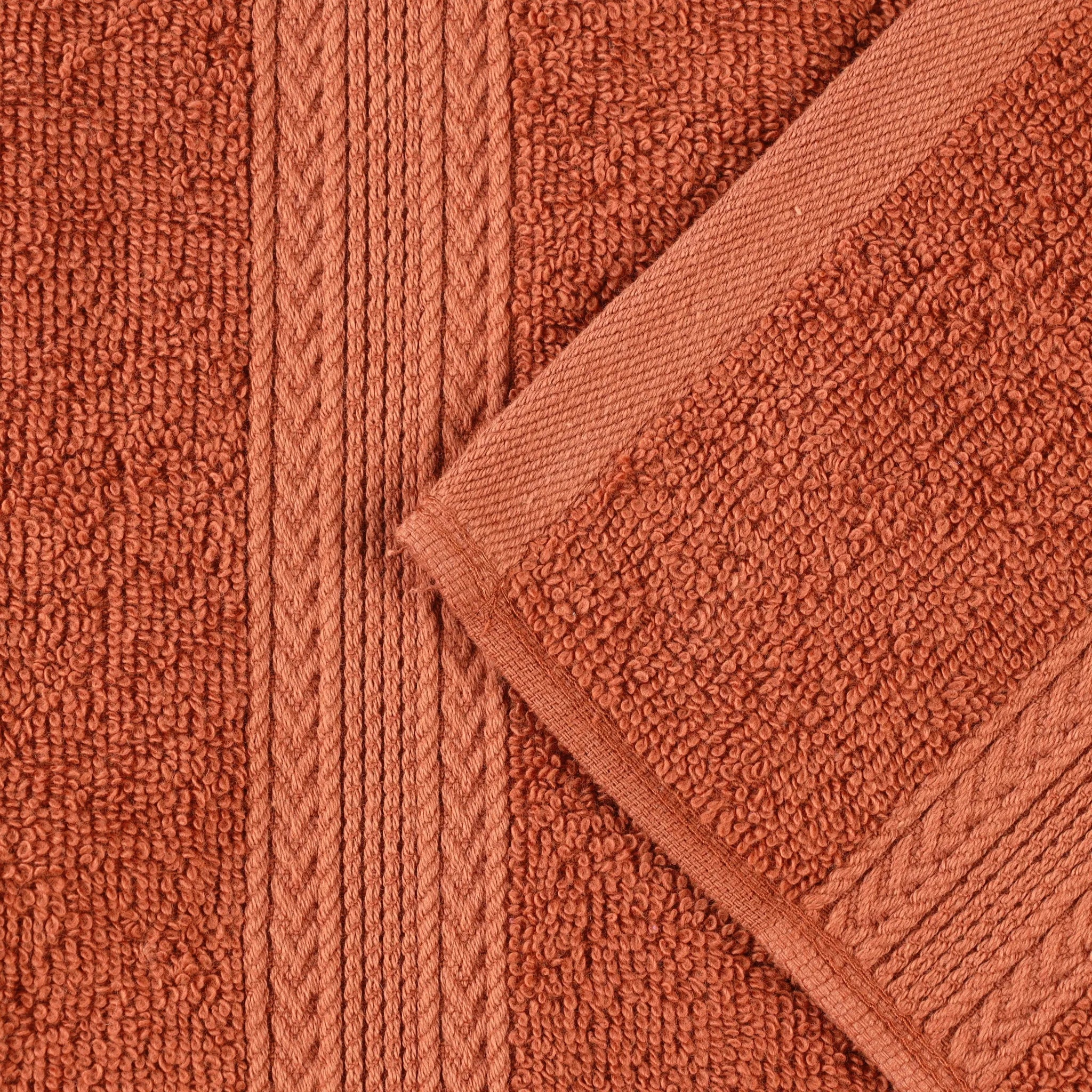 Cotton Eco-Friendly 12-Piece Solid Face Towel Set - Blue Nile Mills