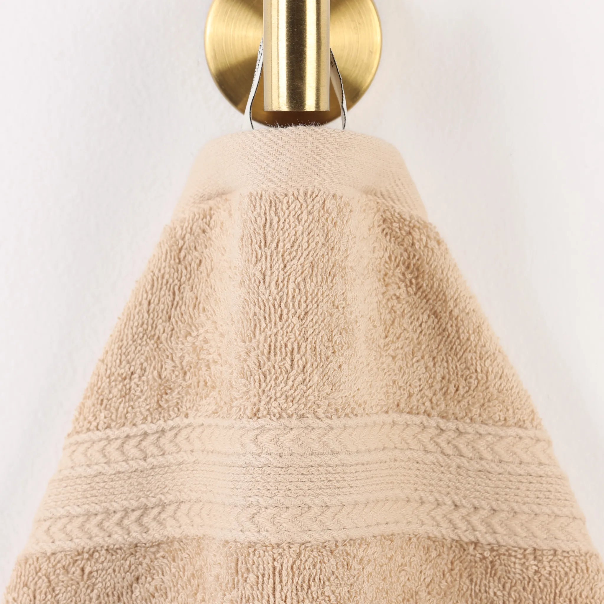 Cotton Eco-Friendly 12-Piece Solid Face Towel Set - Blue Nile Mills