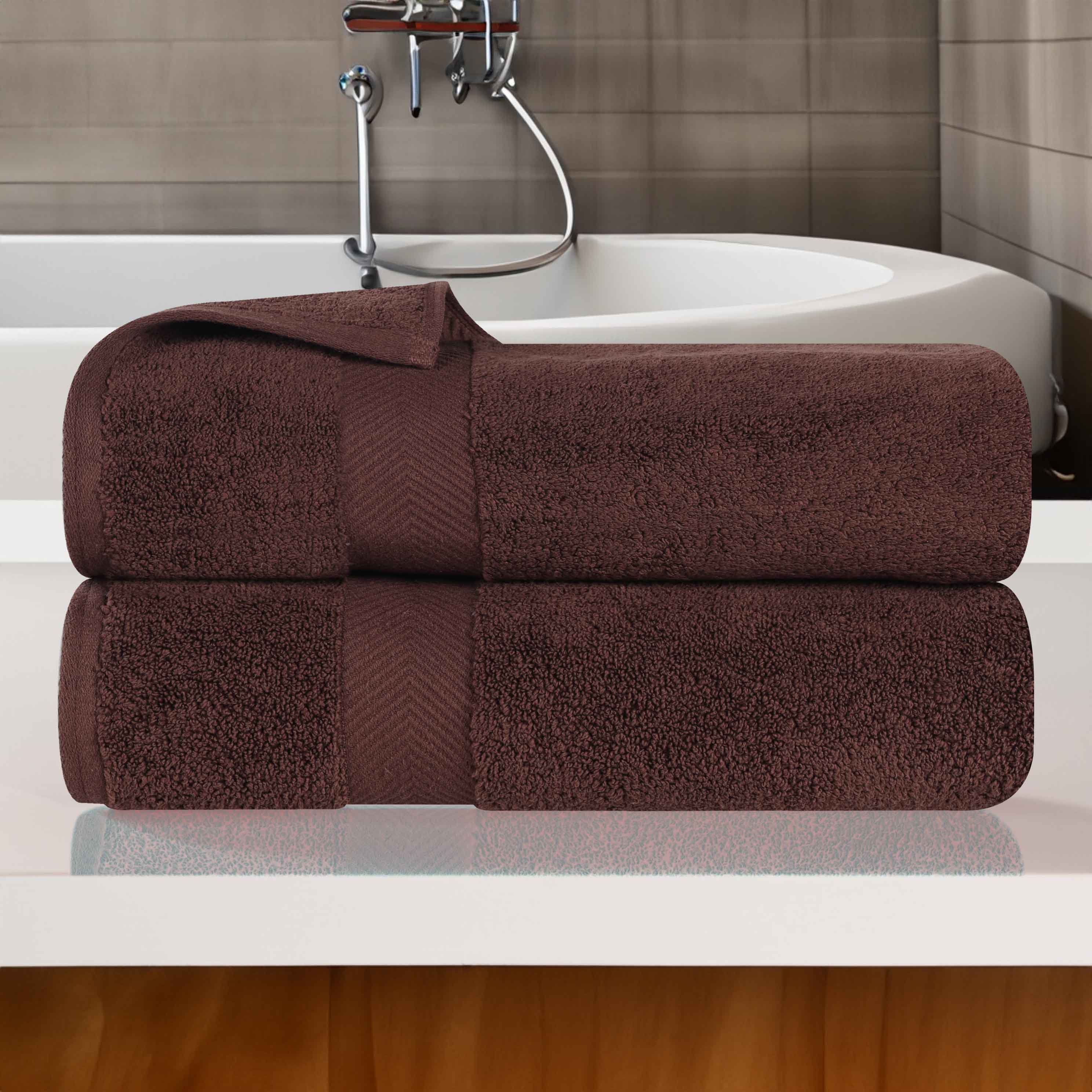 Zero Twist Cotton 2 Piece Bath Towel Set - Blue Nile Mills