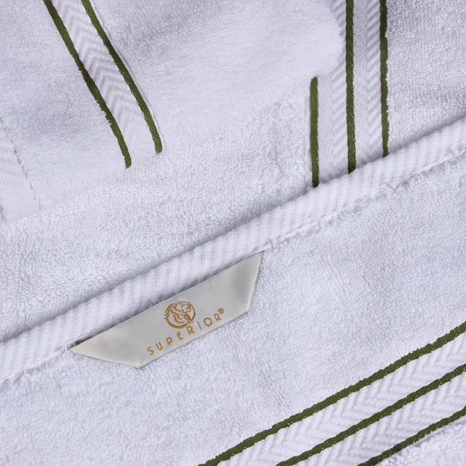 Turkish Cotton Ultra-Plush Solid 2-Piece Highly Absorbent Bath Sheet Set - Blue Nile Mills