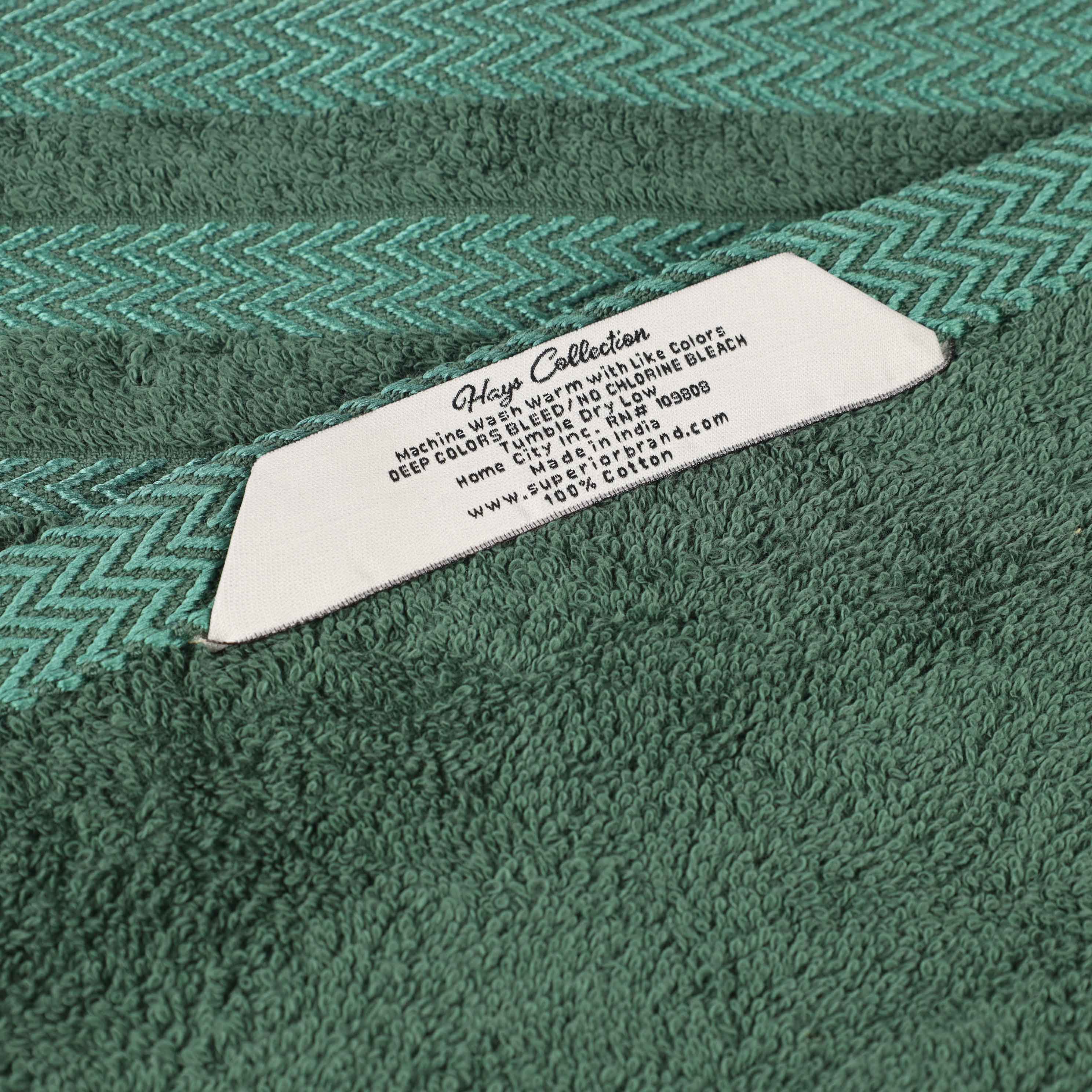 Hays Cotton Medium Weight Face Towel Washcloth Set of 12 - Blue Nile Mills