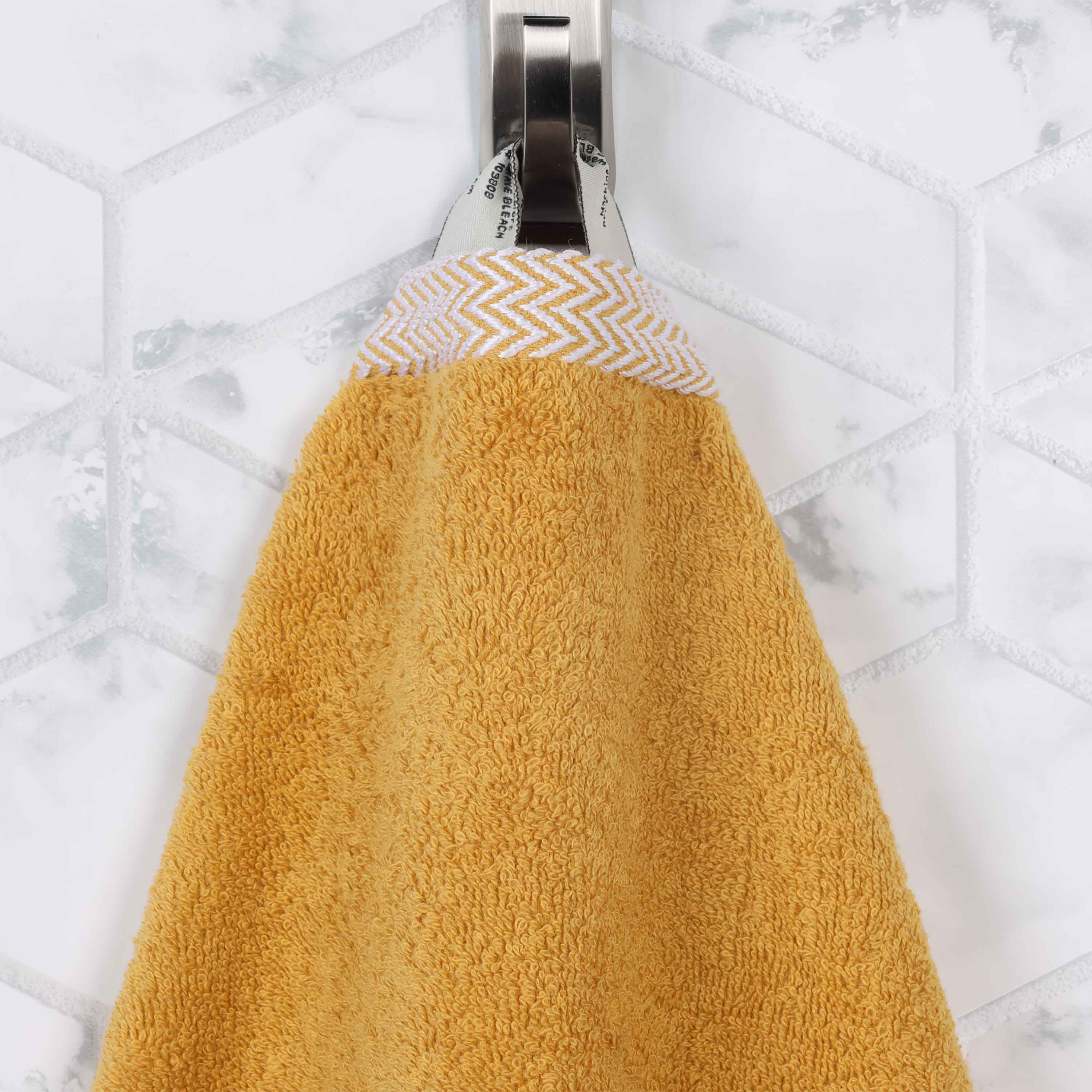 Hays Cotton Medium Weight Face Towel Washcloth Set of 12 - Blue Nile Mills