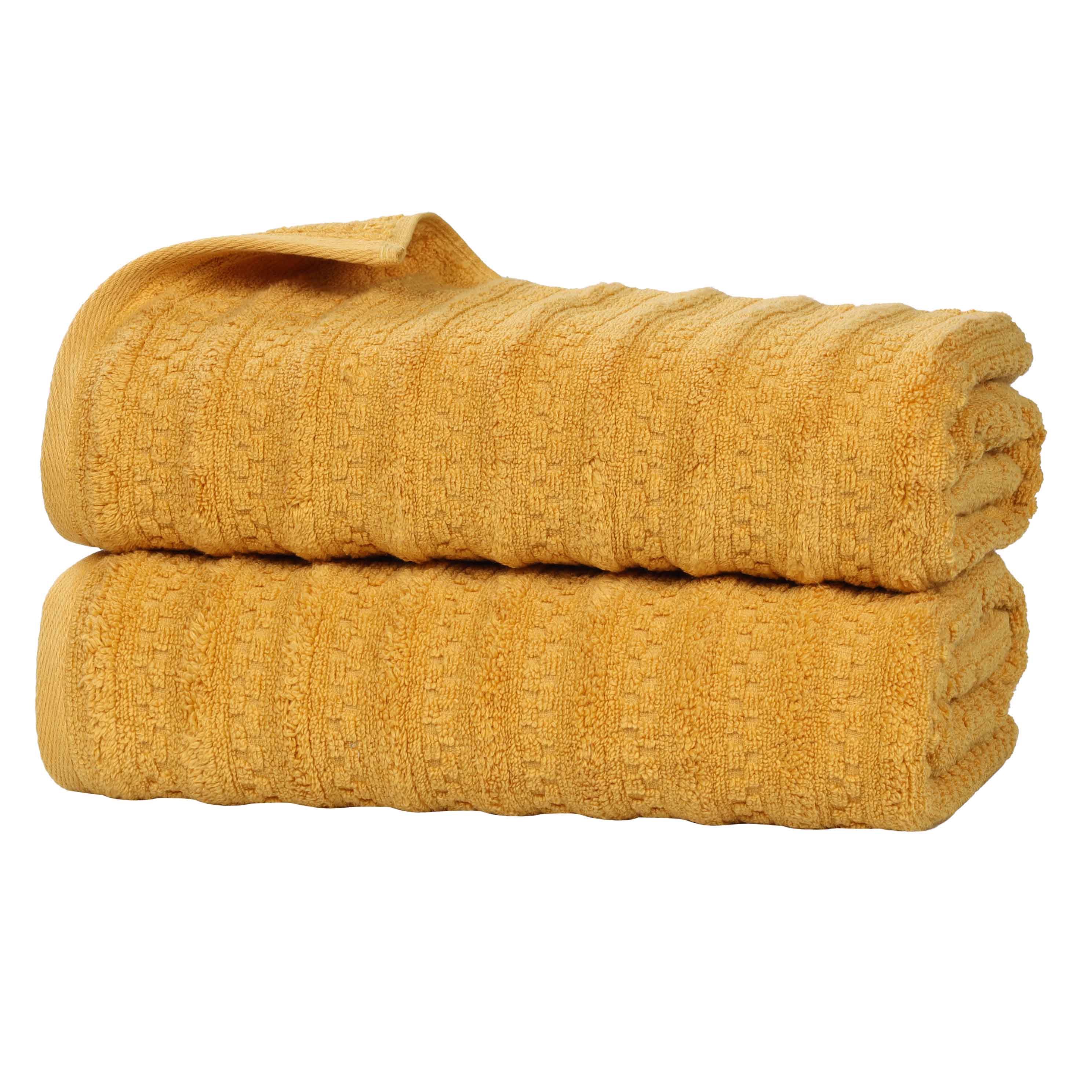 Zuma Zero Twist Cotton Medium Weight Absorbent Bath Sheets, Set of 2 - Blue Nile Mills