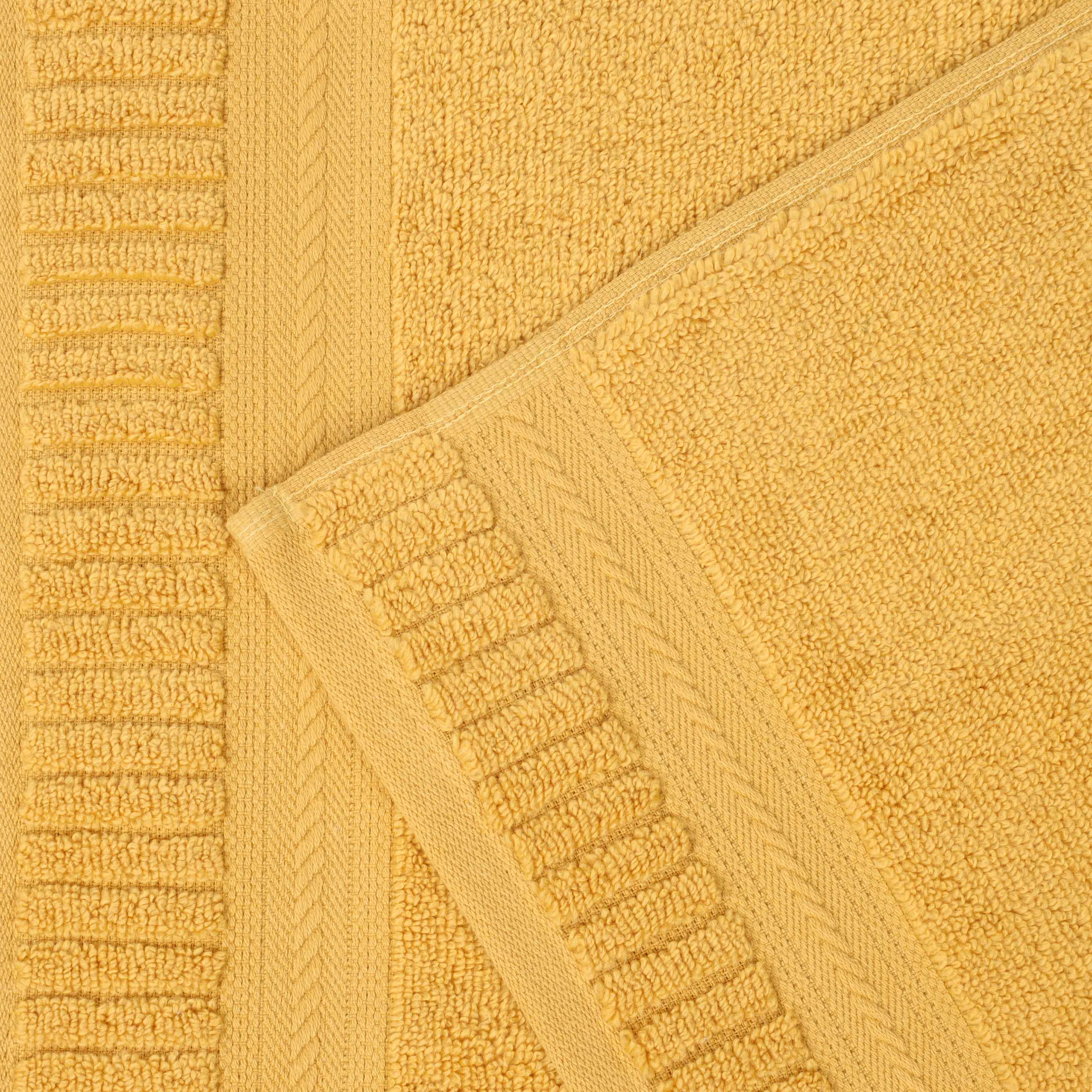 Venice Zero Twist Cotton Medium Weight Absorbent 3 Piece Towel Set - Blue Nile Mills