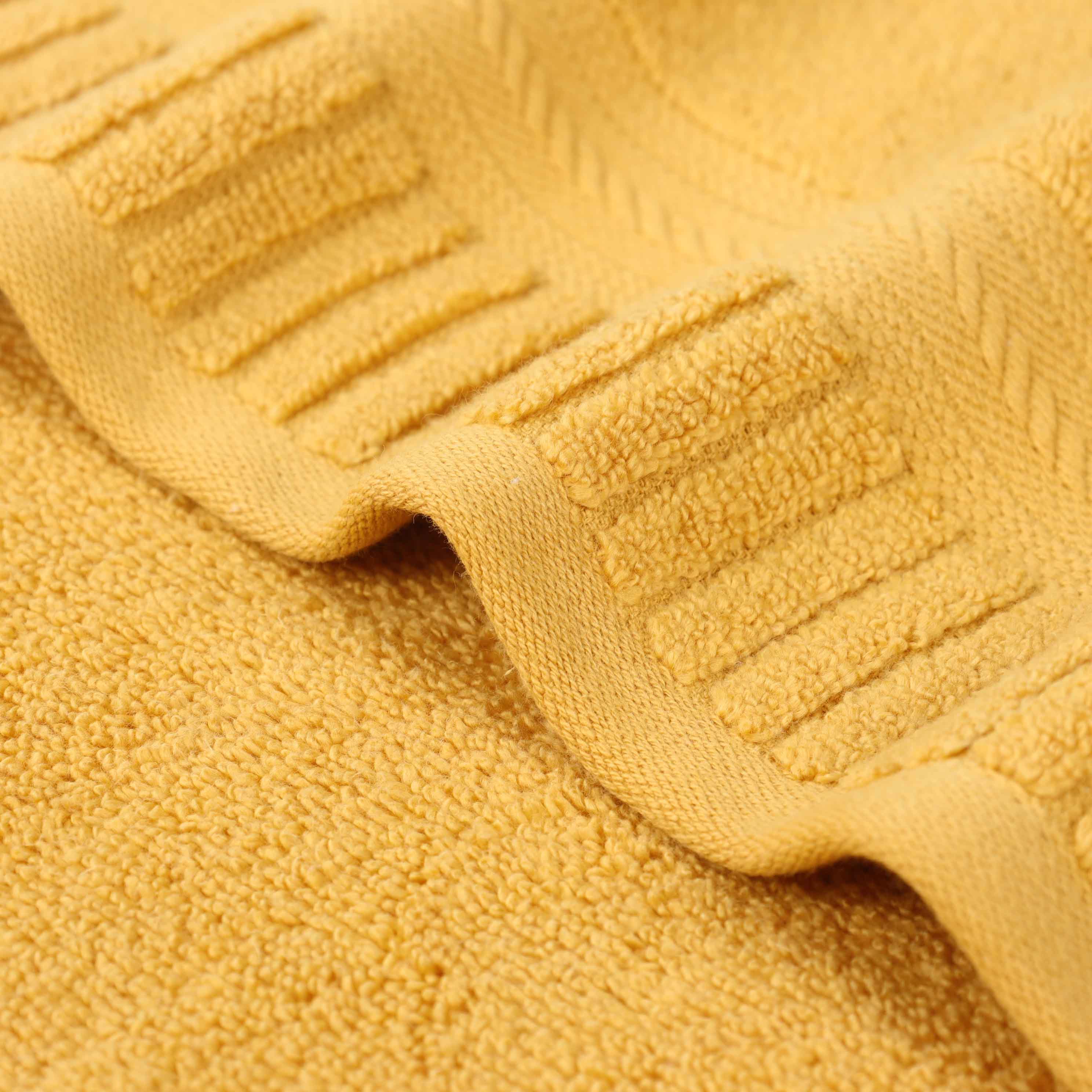 Venice Zero Twist Cotton Medium Weight Absorbent 3 Piece Towel Set - Blue Nile Mills