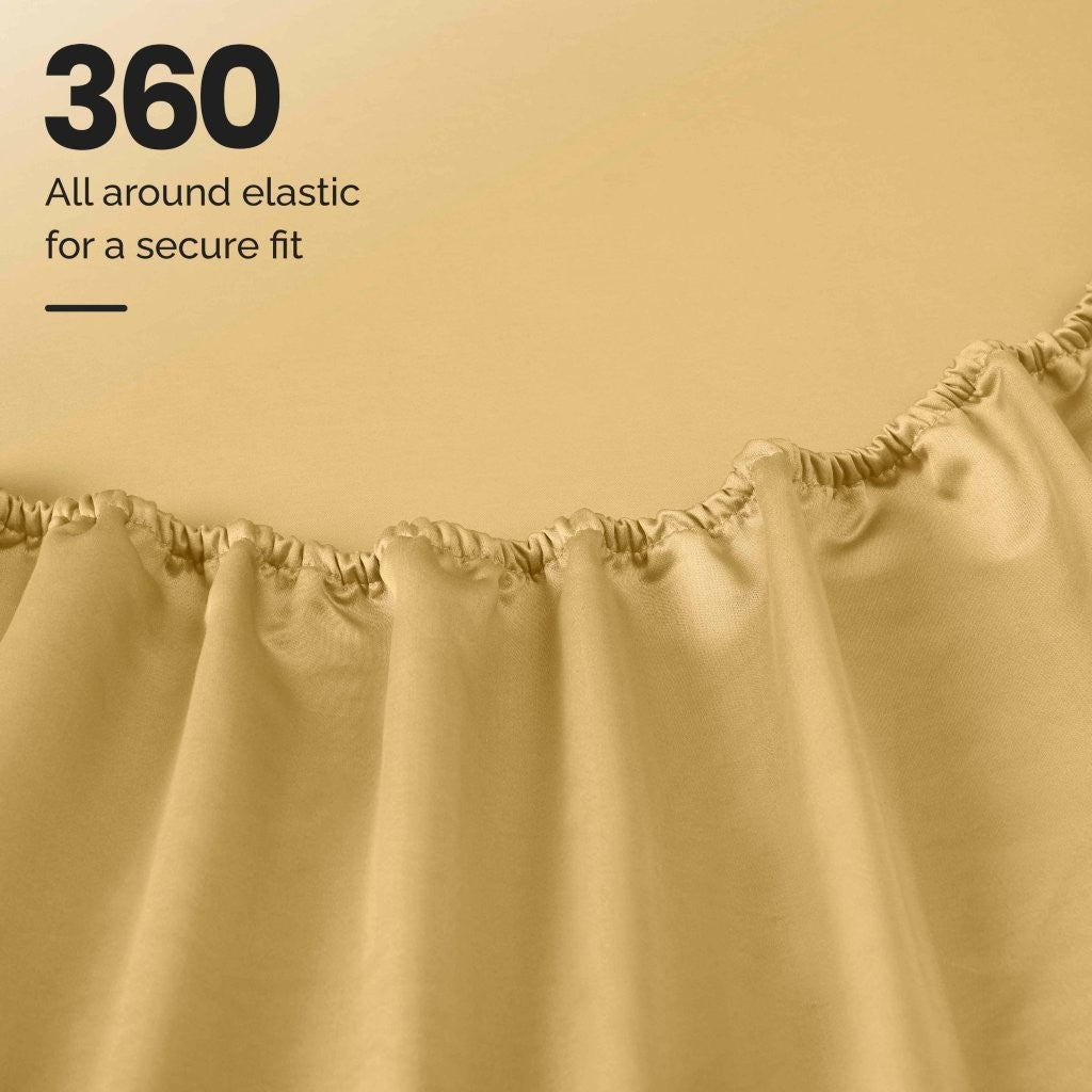 1200 Thread Count Egyptian Cotton Deep Pocket Sheet Set - Blue Nile Mills