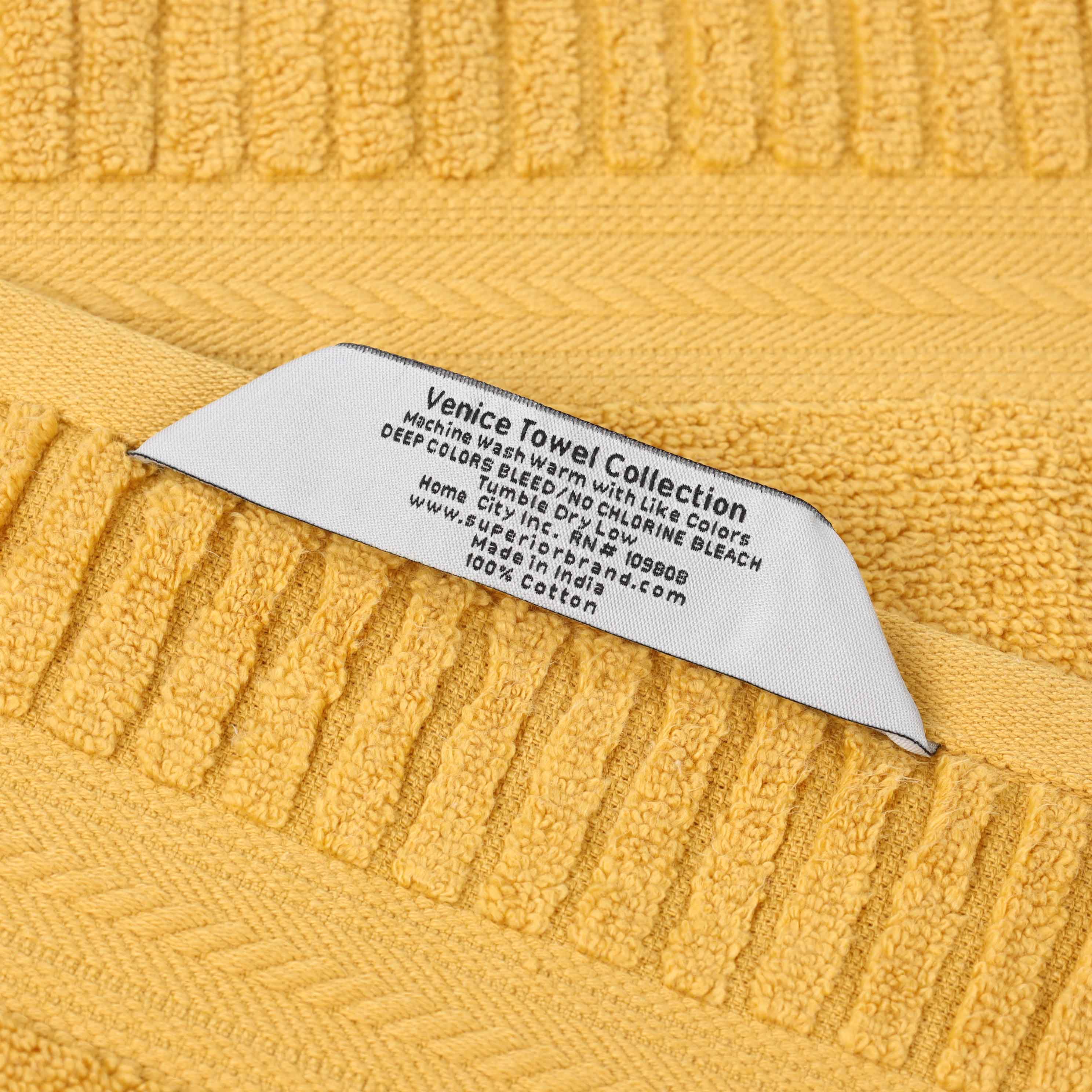 Venice Zero Twist Cotton Medium Weight Absorbent Bath Sheets, Set of 2 - Blue Nile Mills