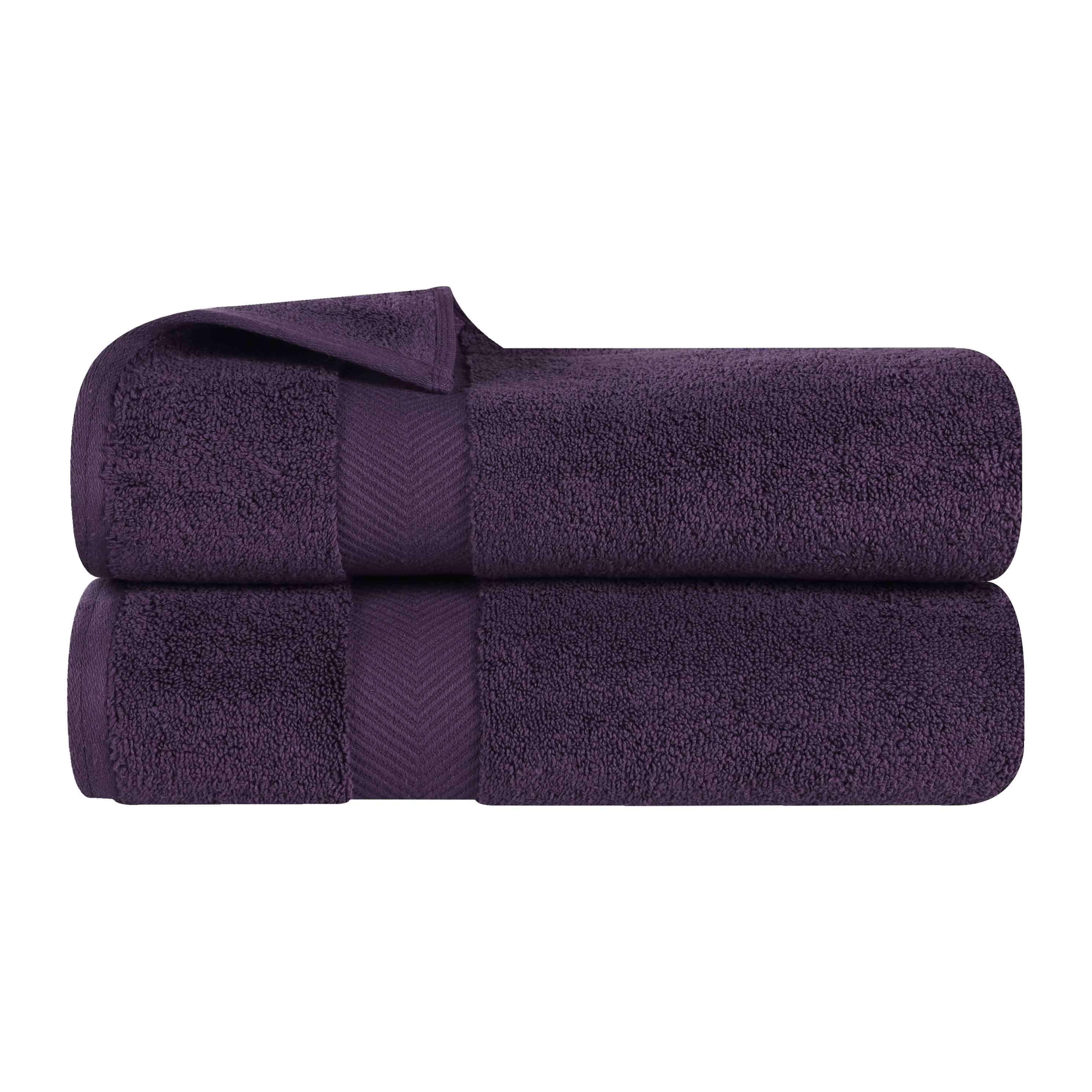 Zero Twist Cotton 2 Piece Bath Towel Set - Blue Nile Mills