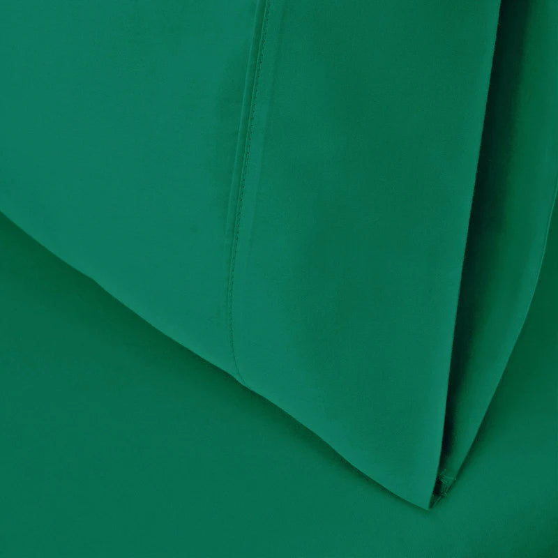 Egyptian Cotton 530 Thread Count 2 Piece Solid Pillowcases - Blue Nile Mills