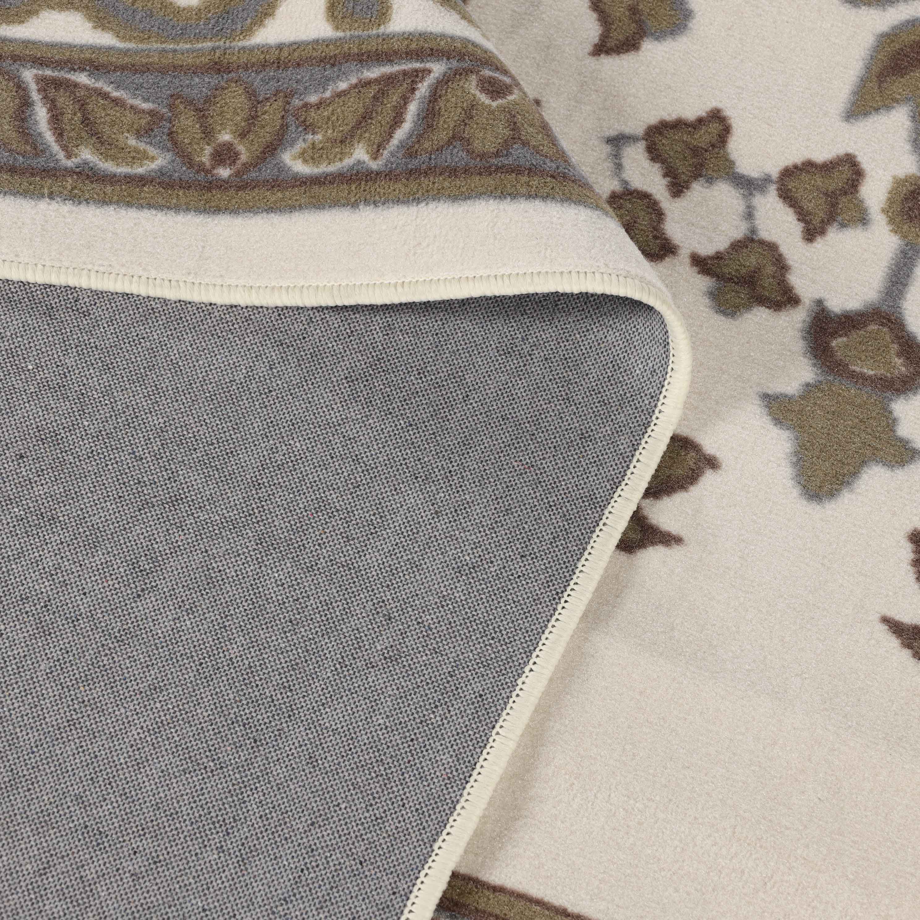 Glendale Traditional Floral Medallion Indoor Area Rug or Runner - Blue Nile Mills