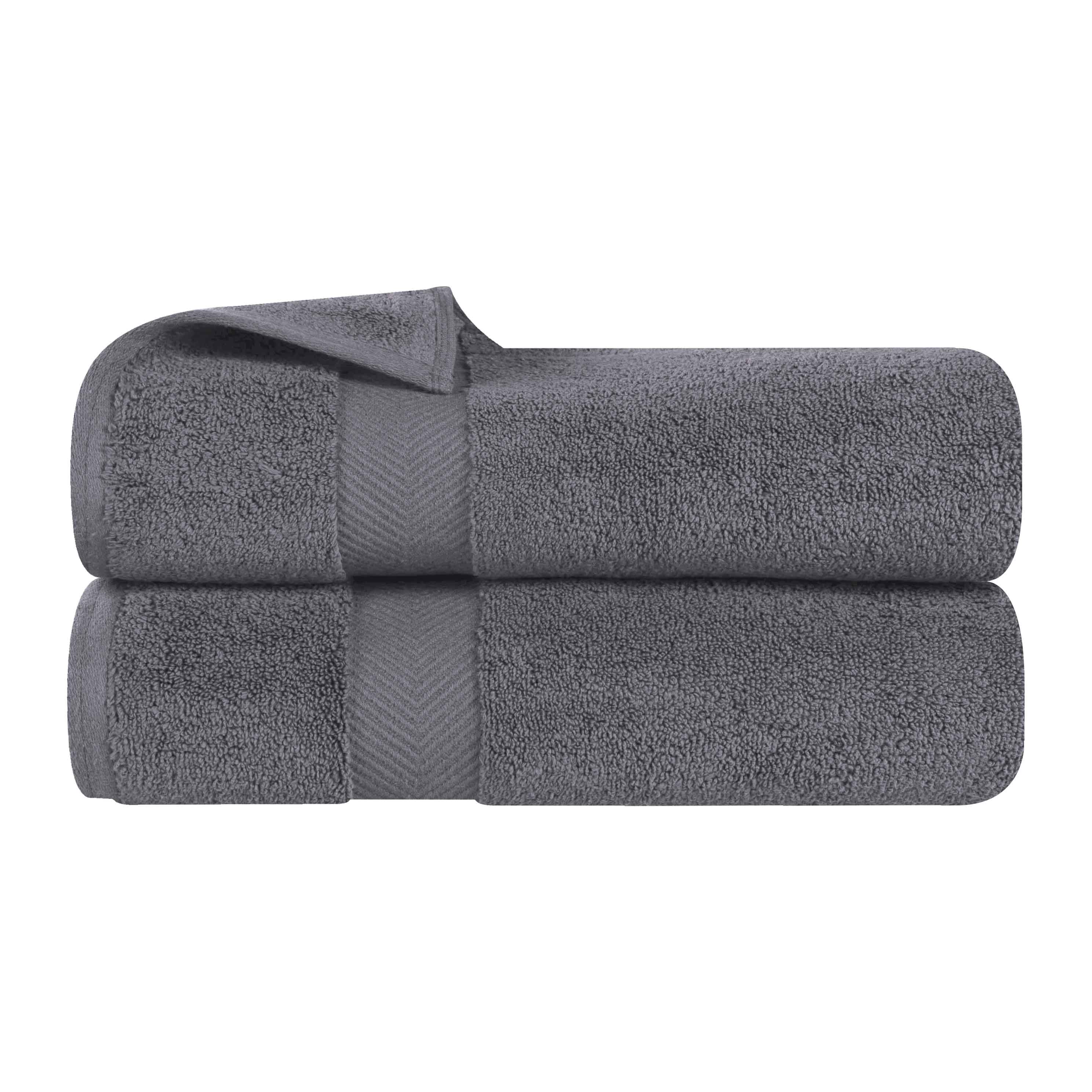 Zero Twist Cotton 2 Piece Bath Towel Set - Blue Nile Mills