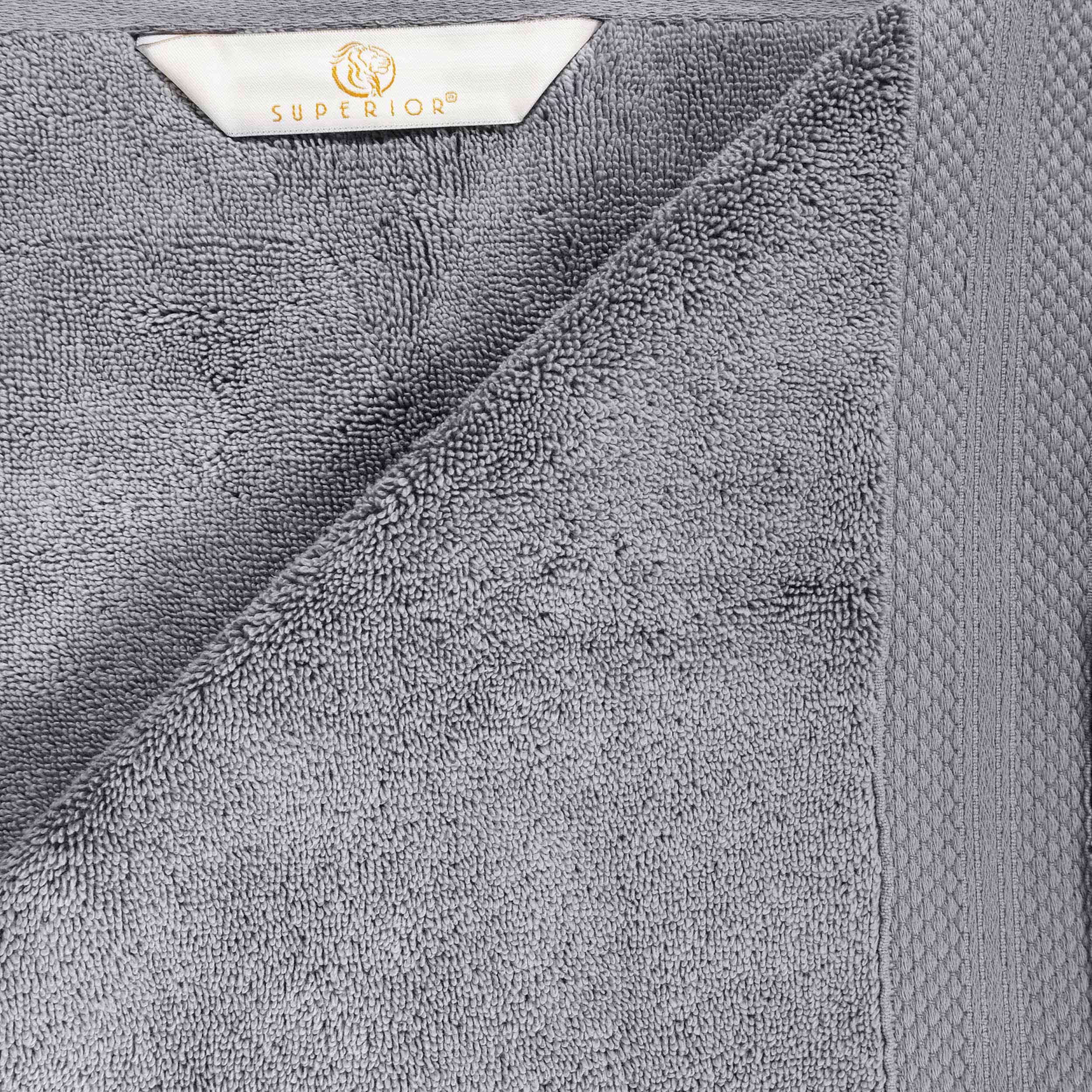 Aria Turkish Cotton Solid 10-Piece Heavyweight Towel Set - Blue Nile Mills