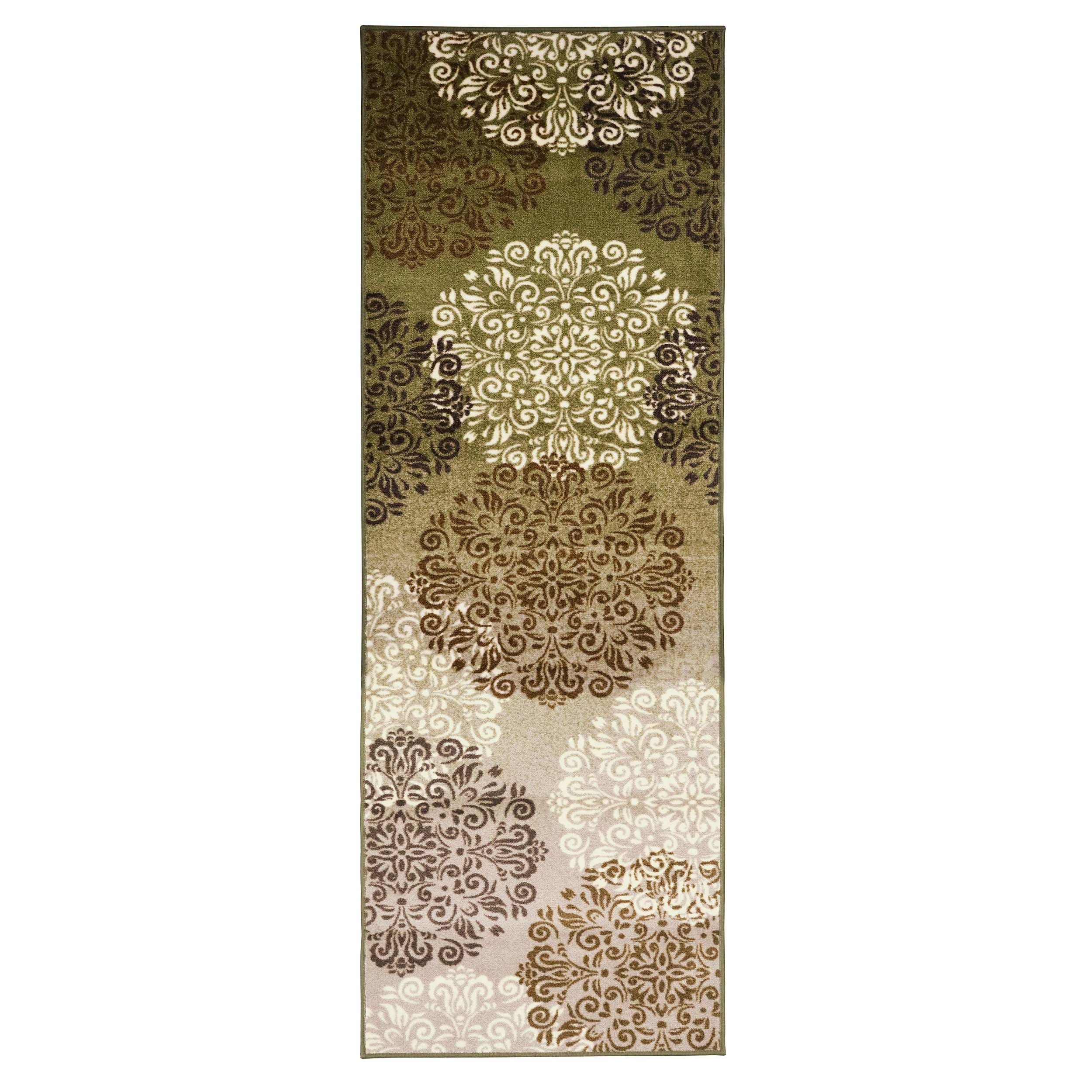 Hedena Floral Traditional Non-Slip Indoor Area Rug - Blue Nile Mills