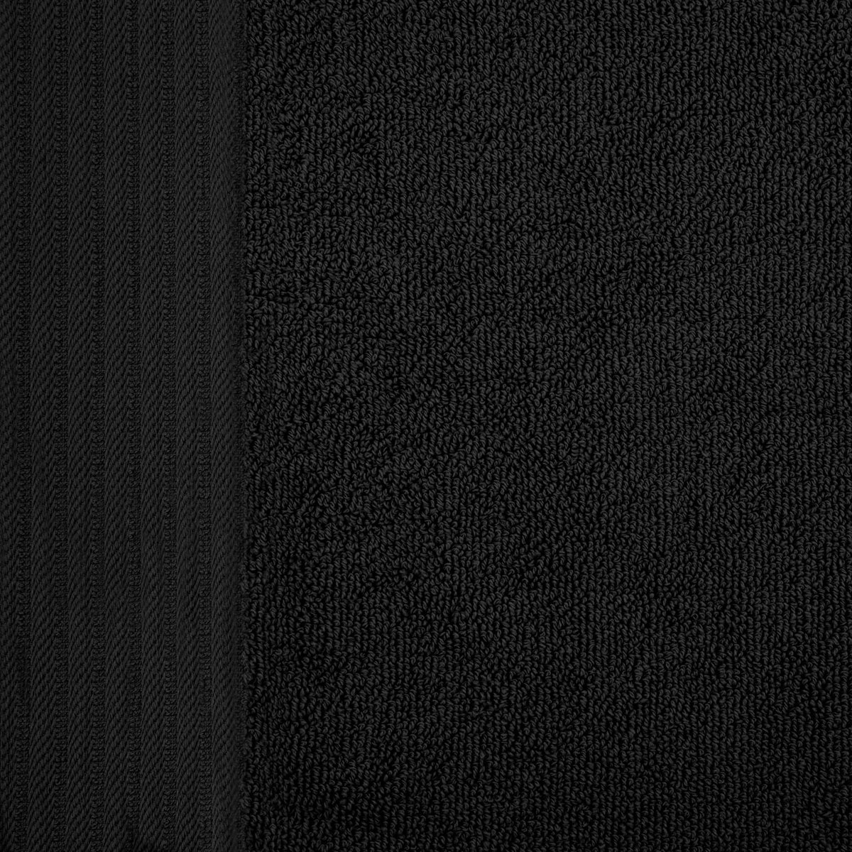 Turkish Cotton 8 Piece Jacquard Herringbone and Solid Towel Set - Blue Nile Mills