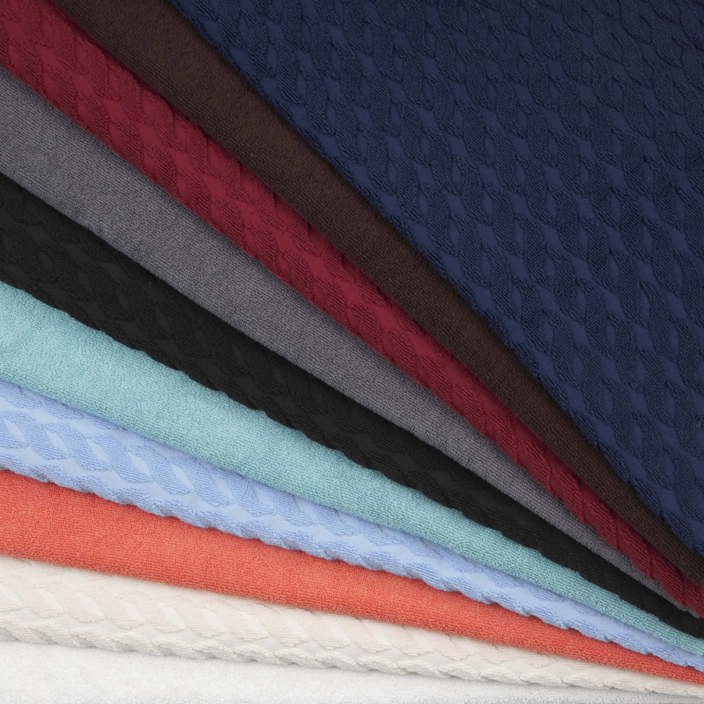 Turkish Cotton 6 Piece Highly Absorbent Solid Towel Set - Blue Nile Mills