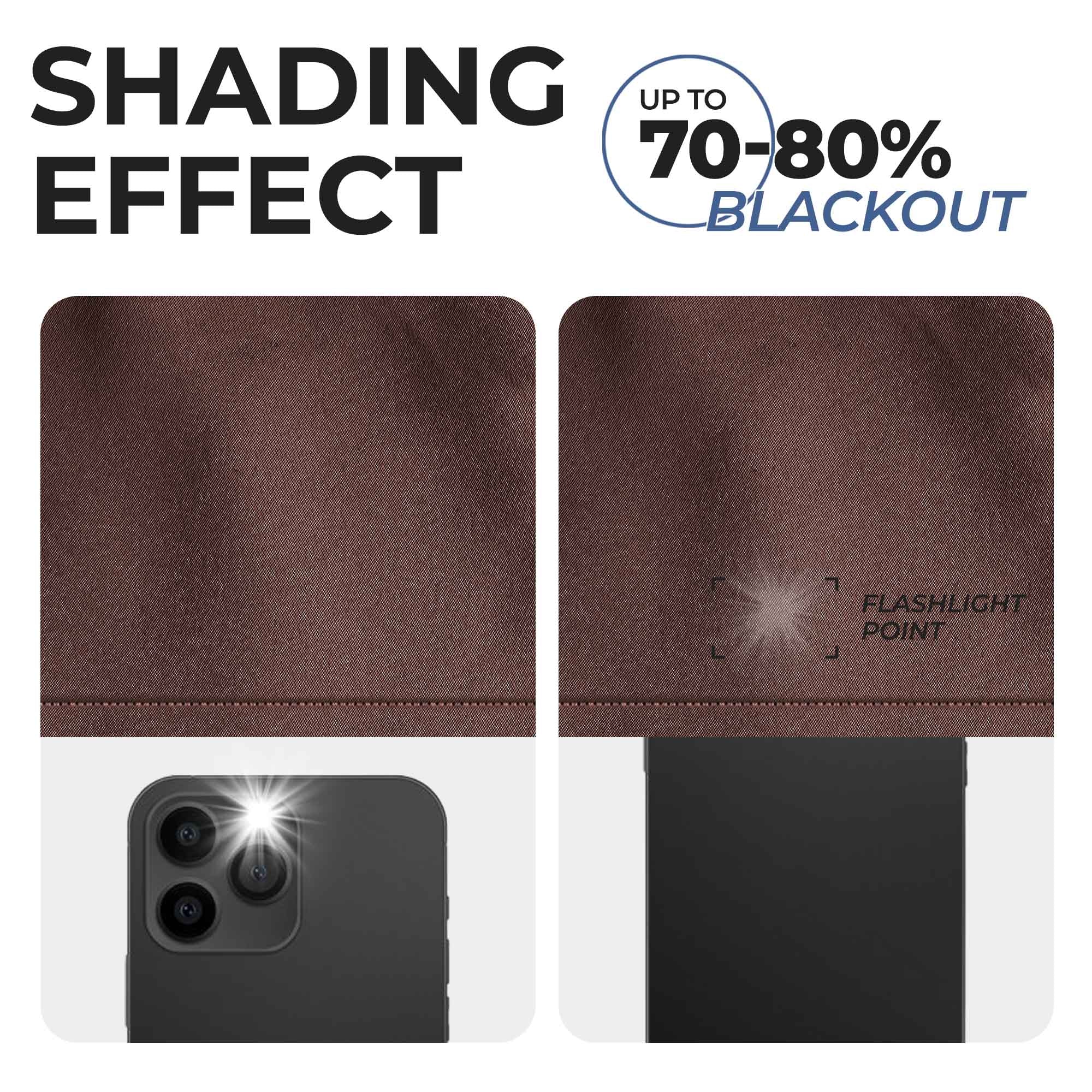 Grommet Room Darkening Solid Blackout Curtains, Set of 2 - Blue Nile Mills