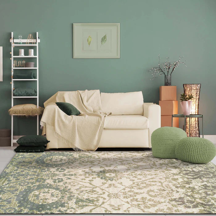 Pendleton Traditional Floral Indoor Rug - Blue Nile Mills