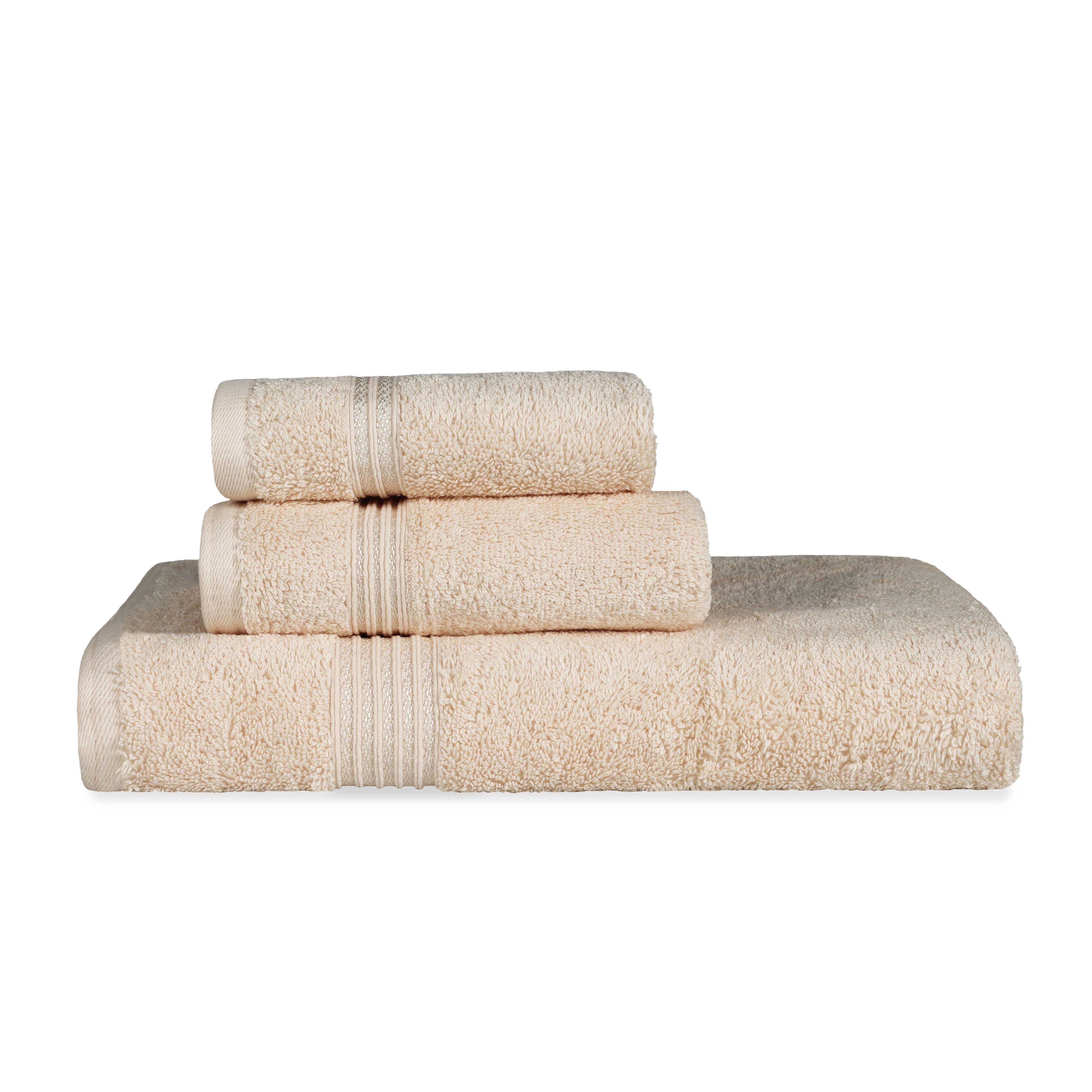 Heritage Egyptian Cotton 3 Piece Towel Set - Blue Nile Mills