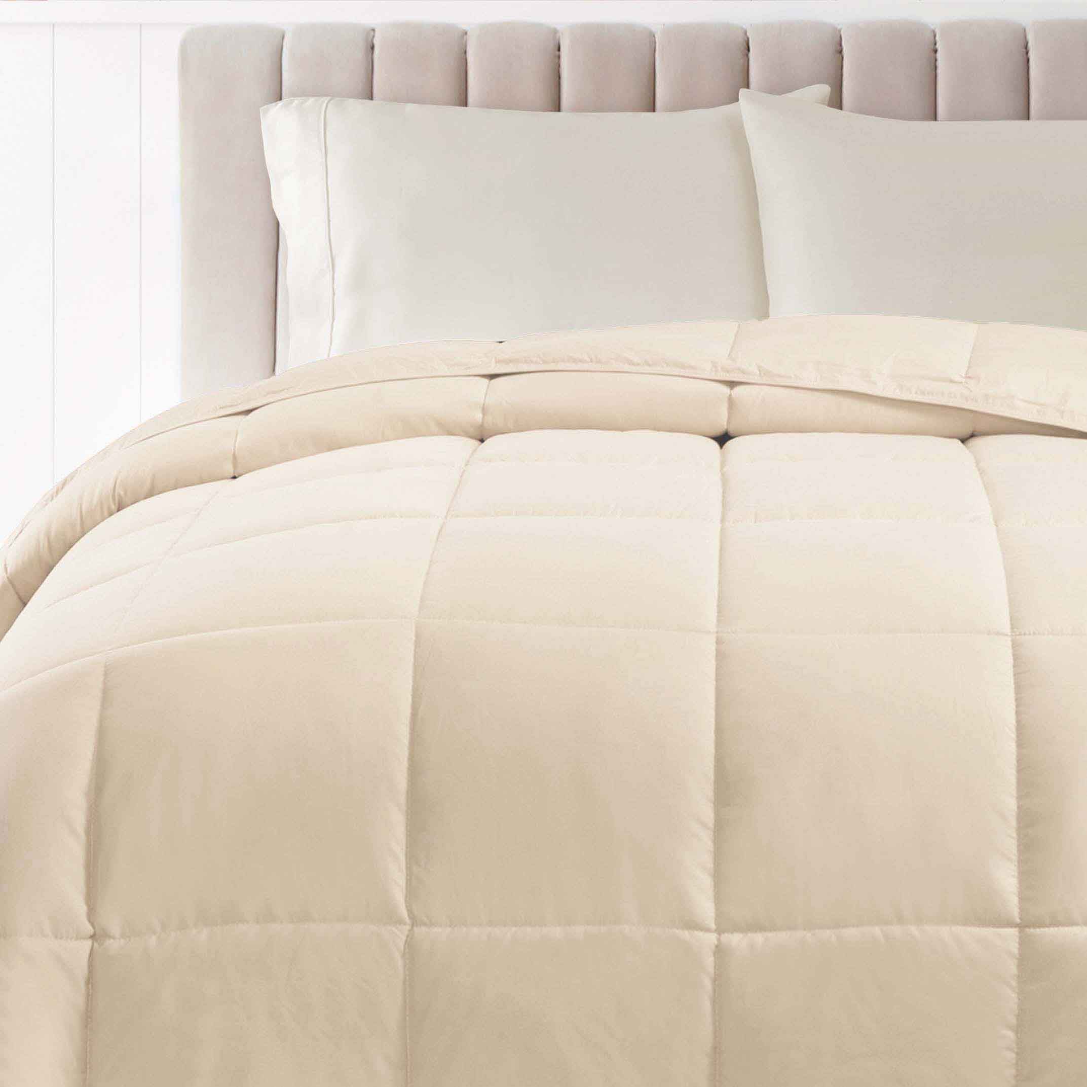 Classic All-Season Reversible Down Alternative Comforter - Blue Nile Mills