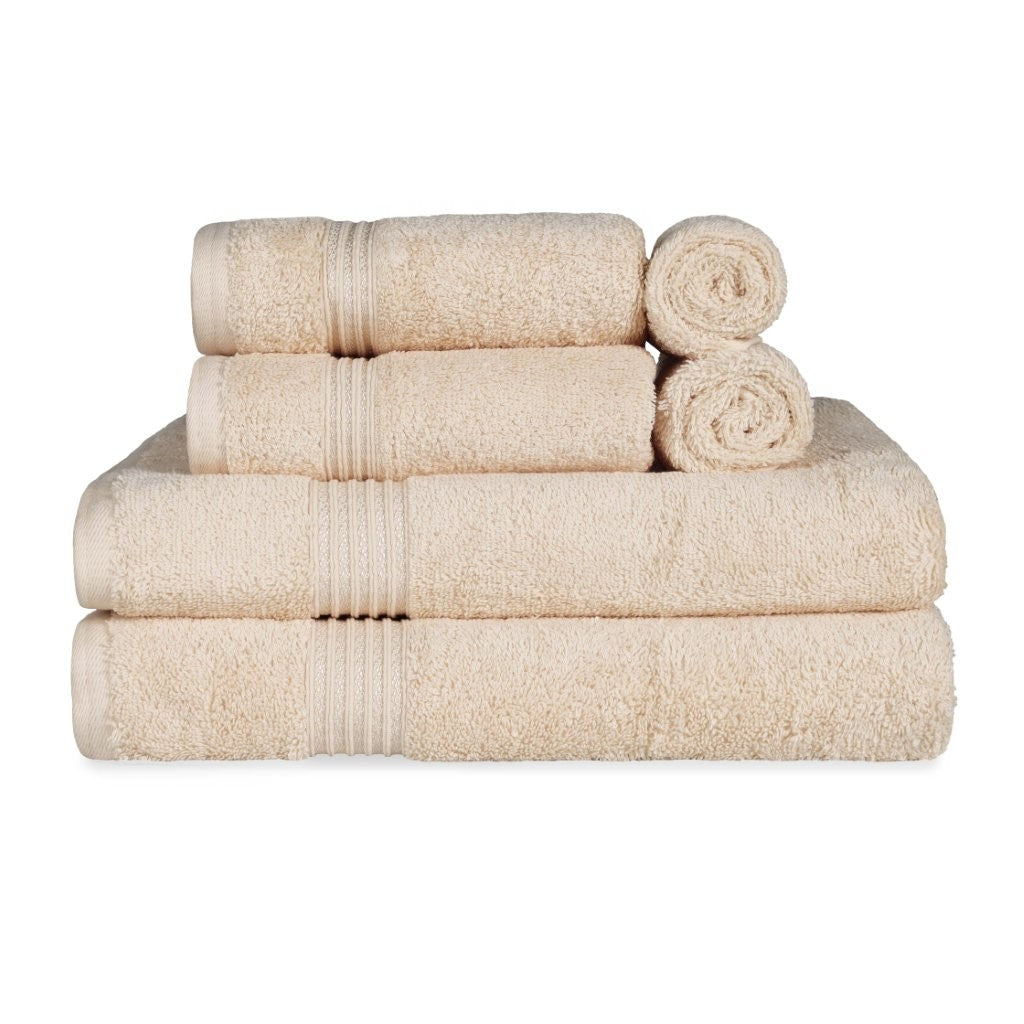 Heritage Egyptian Cotton 6 Piece Towel Set - Blue Nile Mills