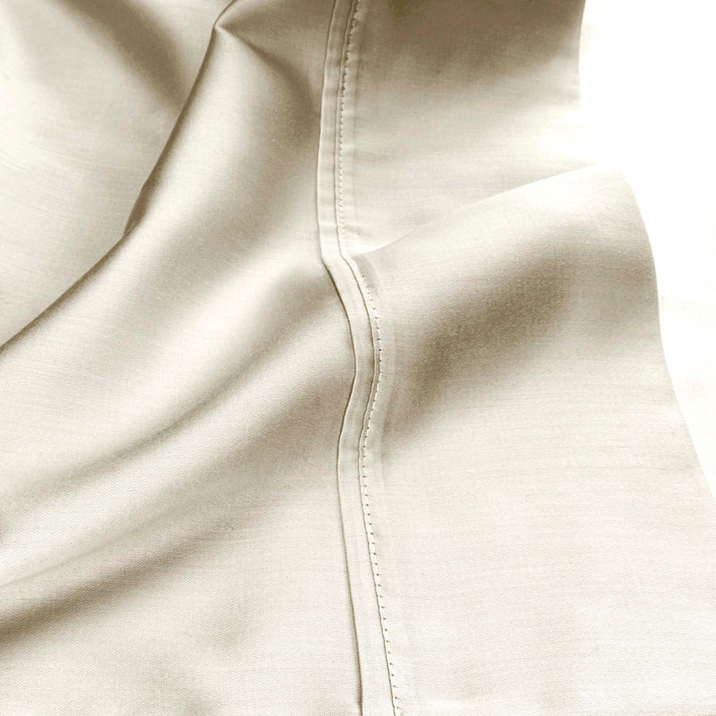 Egyptian Cotton 530 Thread Count 2 Piece Solid Pillowcases - Blue Nile Mills