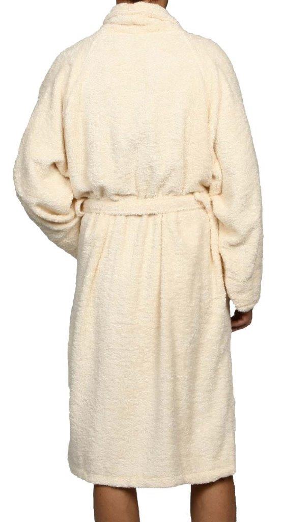 Cotton Ultra Soft Terry Adult Unisex Lightweight Luxury Bathrobe - Blue Nile Mills