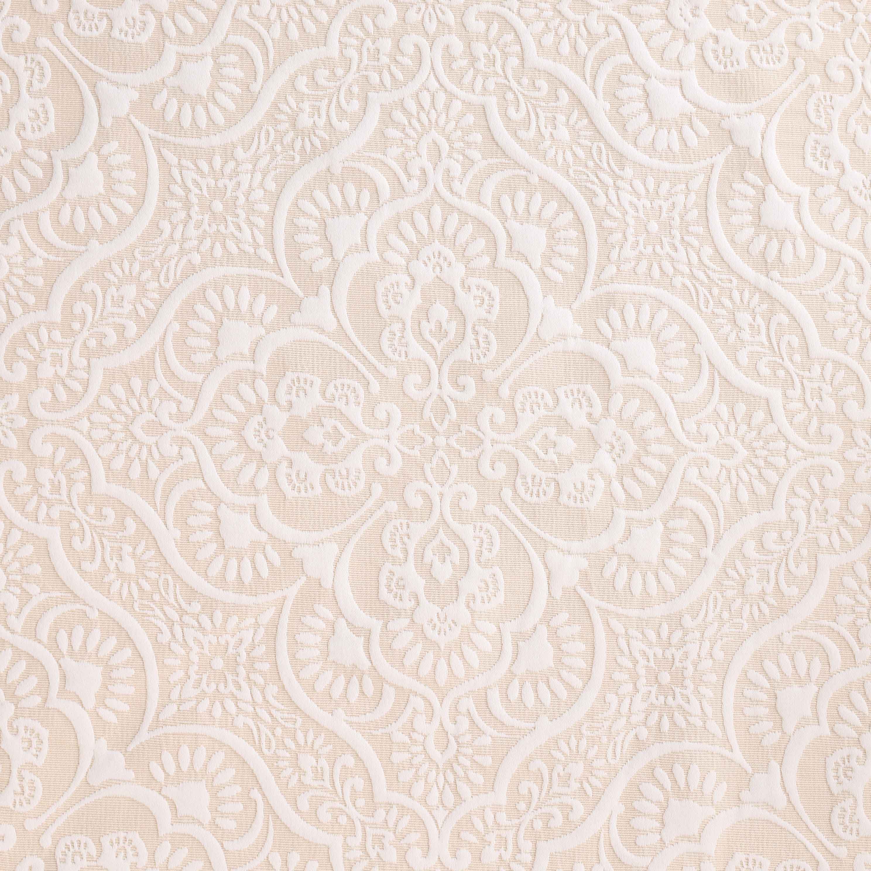 Enzy Medium Weight Floral Matelasse Bedspread and Sham Set - Blue Nile Mills